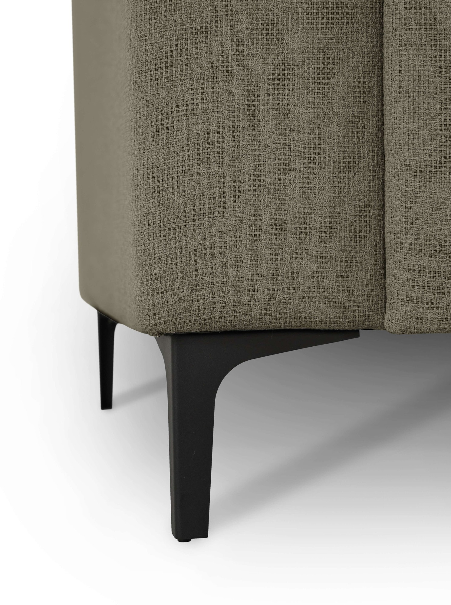 Home affaire Wohnlandschaft »Tournon U-Form, XXL Sofa, Breite 333 cm, Webstoff, Chenille«, Designsofa im nordischen Stil, Wellenunterfederung, Metallfüsse