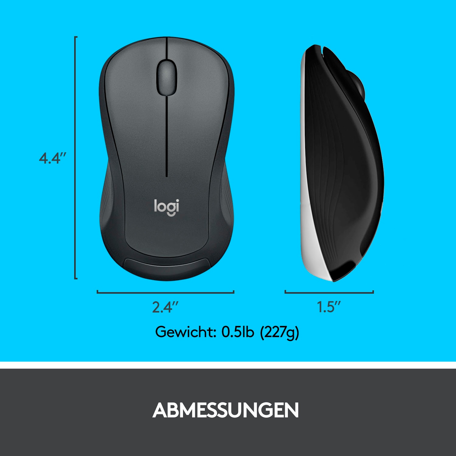 Logitech Tastatur- und Maus-Set »MK540 ADVANCED Kabellose«, für Windows, USB, Sondertasten, 3 Jahre Batterielaufzeit, PC, Laptop