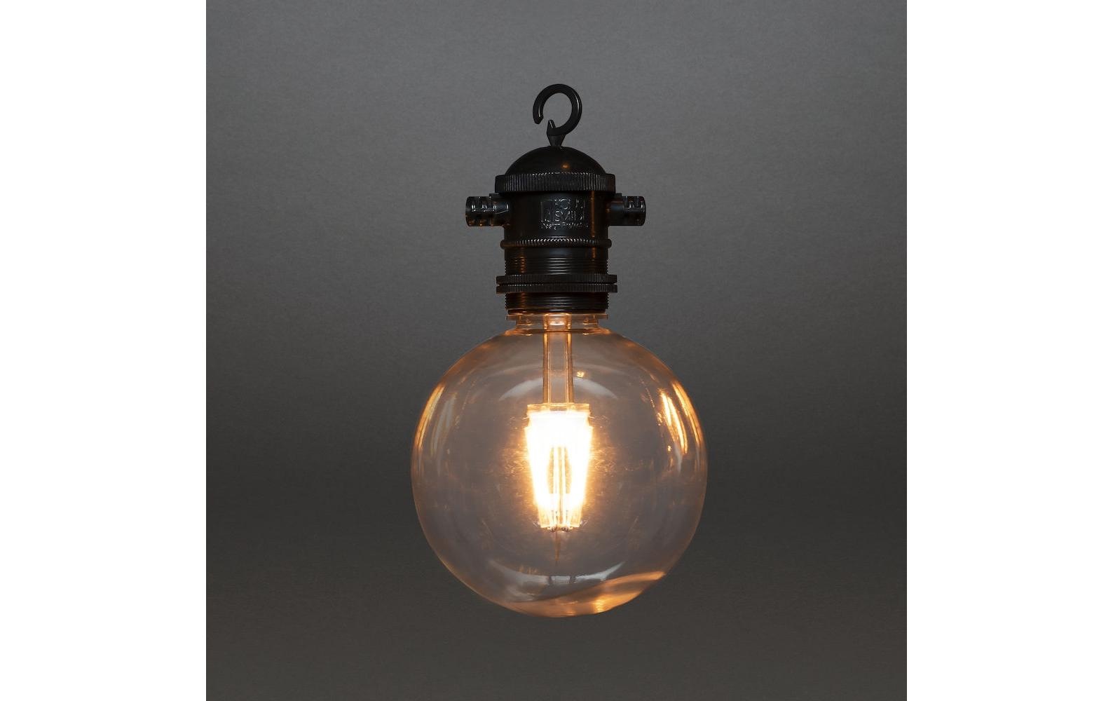 KONSTSMIDE Lichterkette »Solar 2337 10 LEDs Transparent«, 10 St.-flammig
