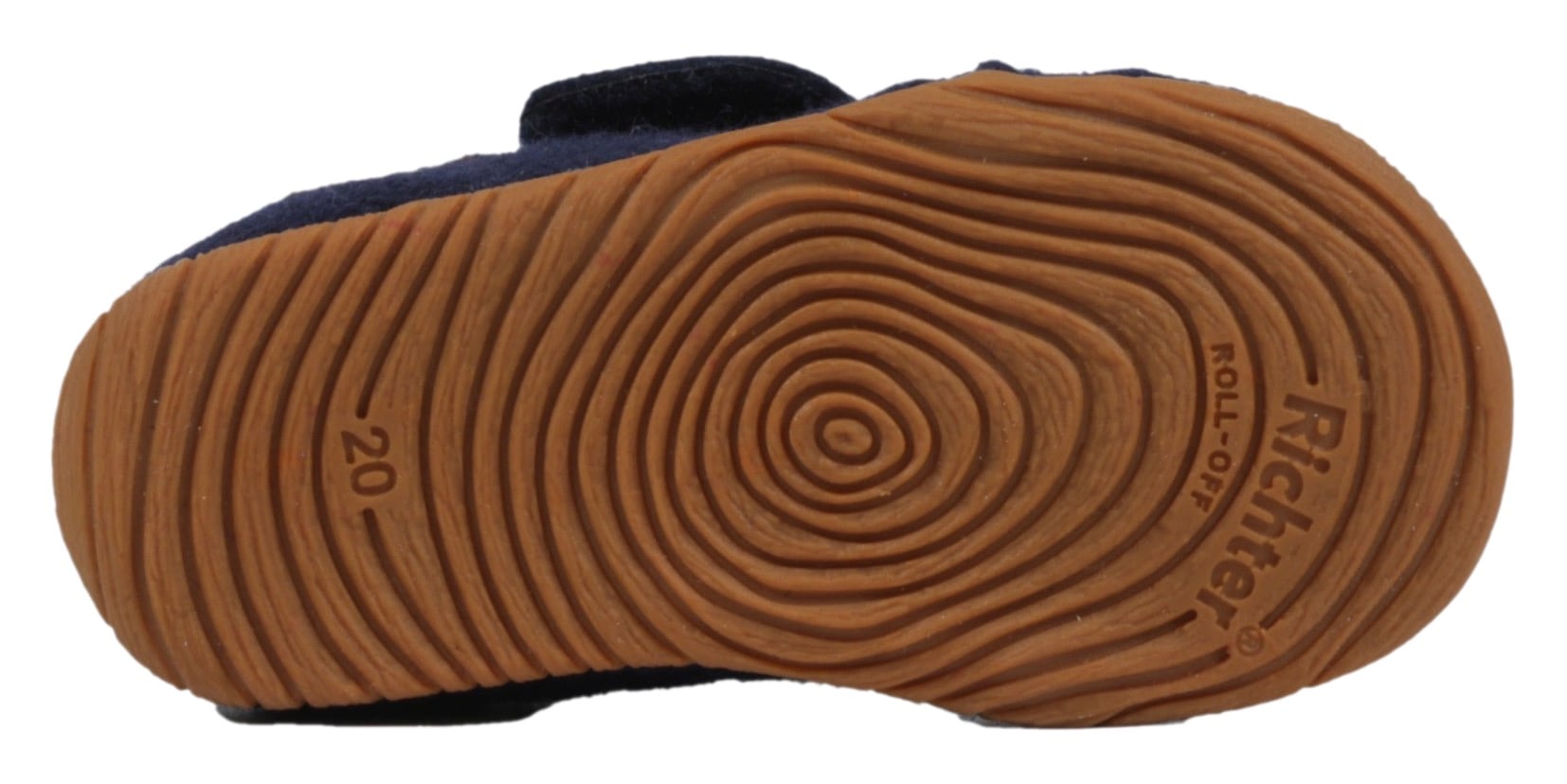 Richter Chausson »Filzi WMS: Mittel«  chaussure à scratch, chaussure d'hiver avec système de mesure de largeur