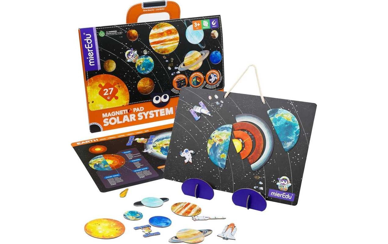 Spiel »mierEdu Magnet Pad – Sonnensystem«