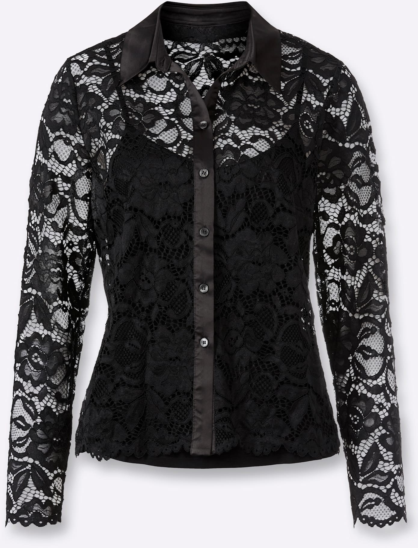 heine Blouse en dentelle