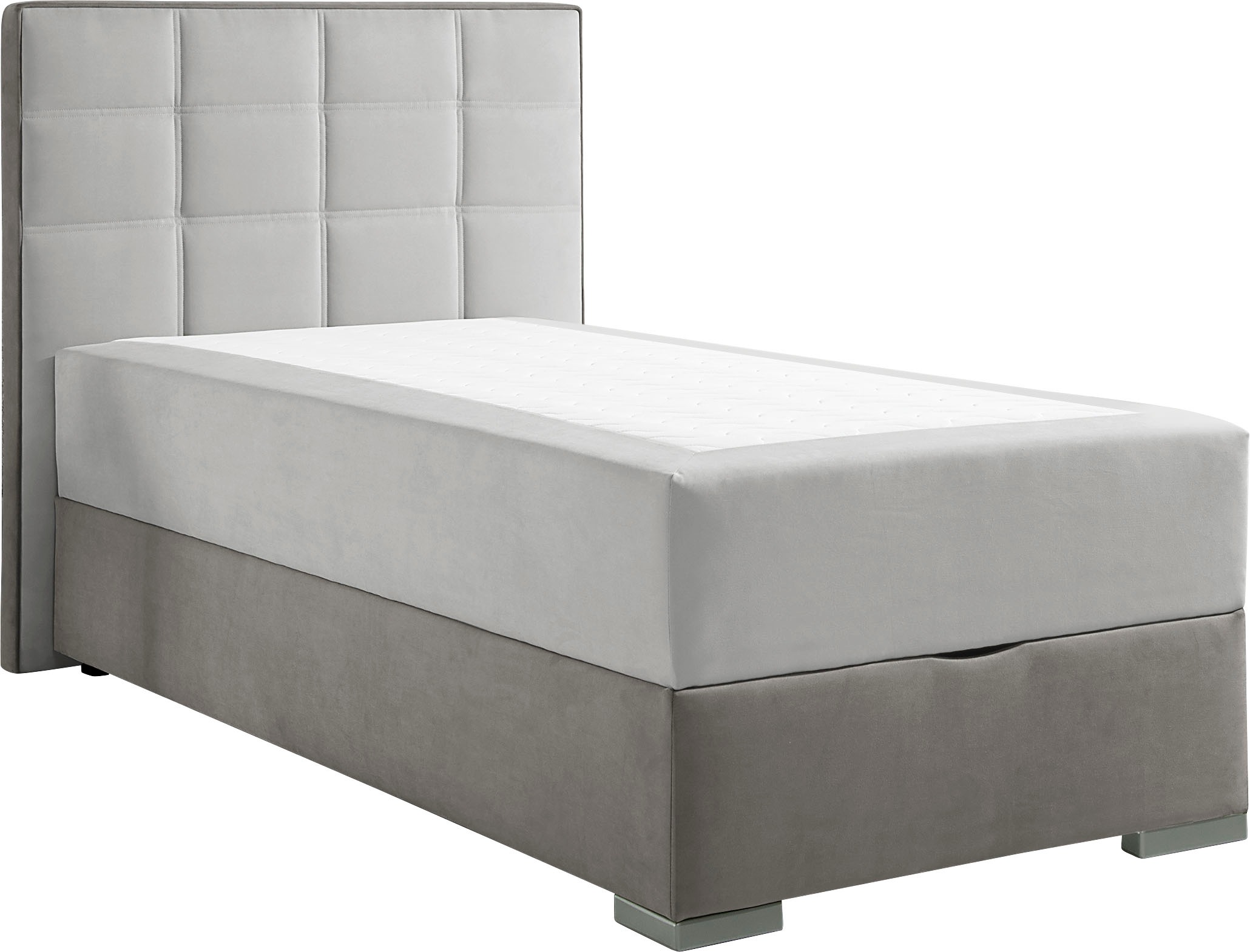 Maintal Boxspringbett mit Bettkasten und Topper