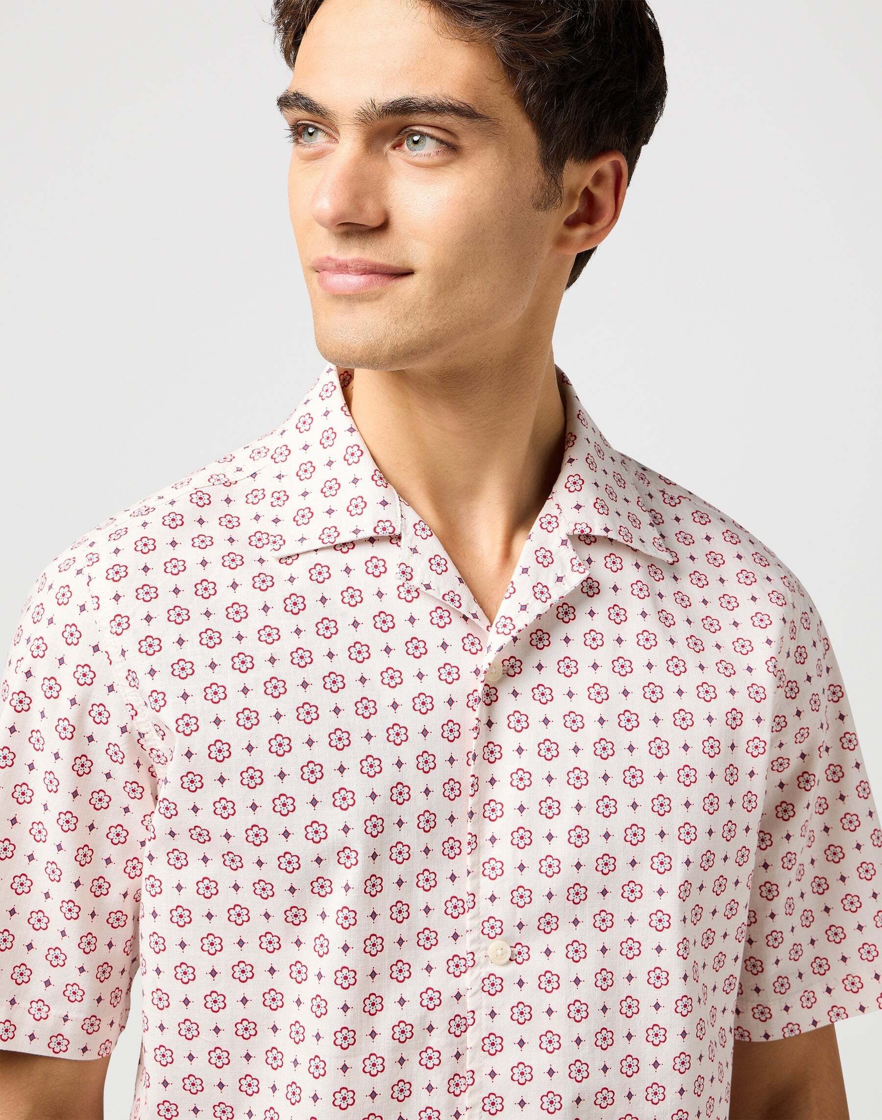 Wrangler Chemise à manches courtes »WRANGLER Kurzarmhemd Ss Resort Shirt«
