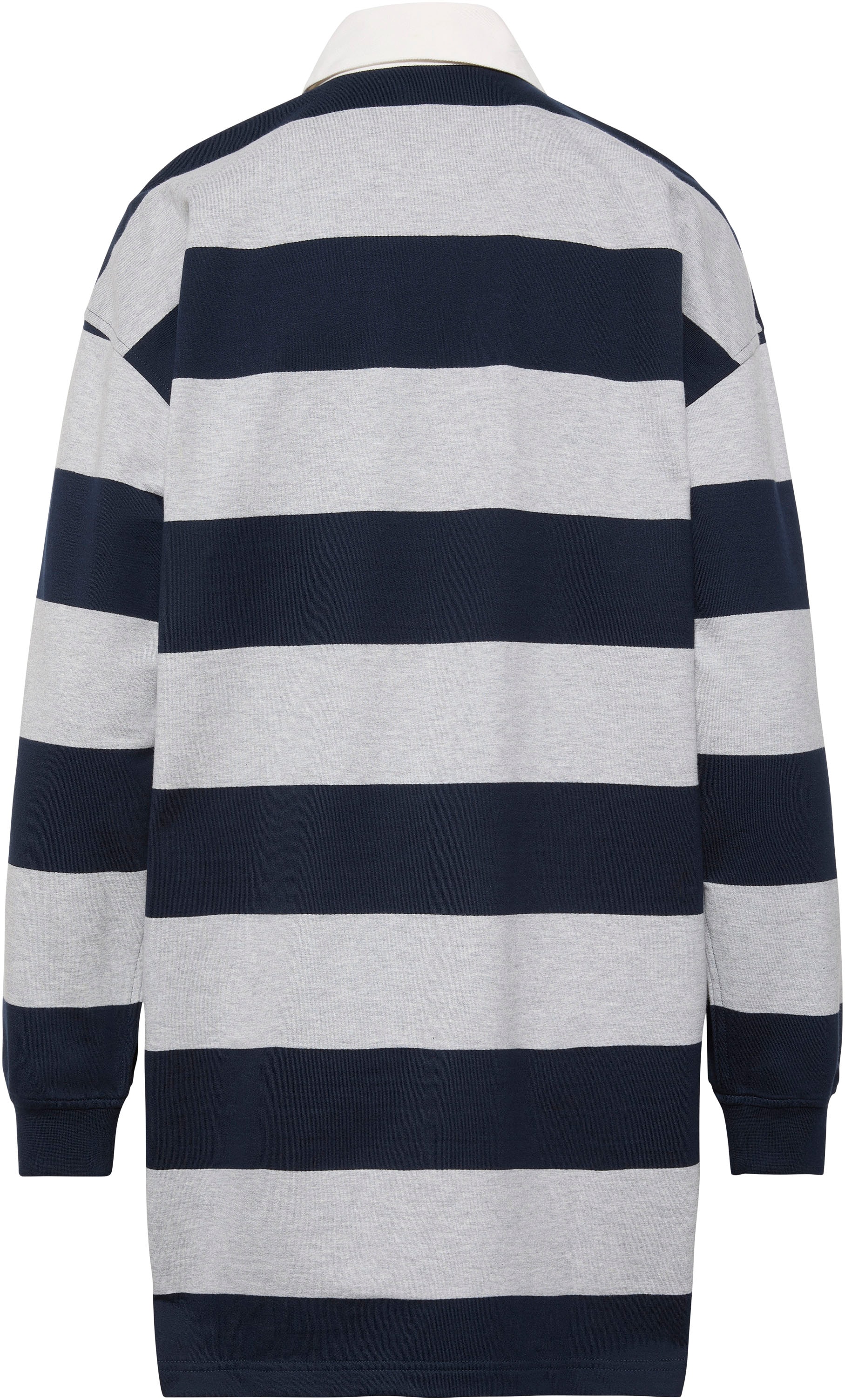 Calvin Klein Jeans Polokleid »VARSITY STRIPE MINI POLO« Ohne Tasche Regular fit mit Polokragen