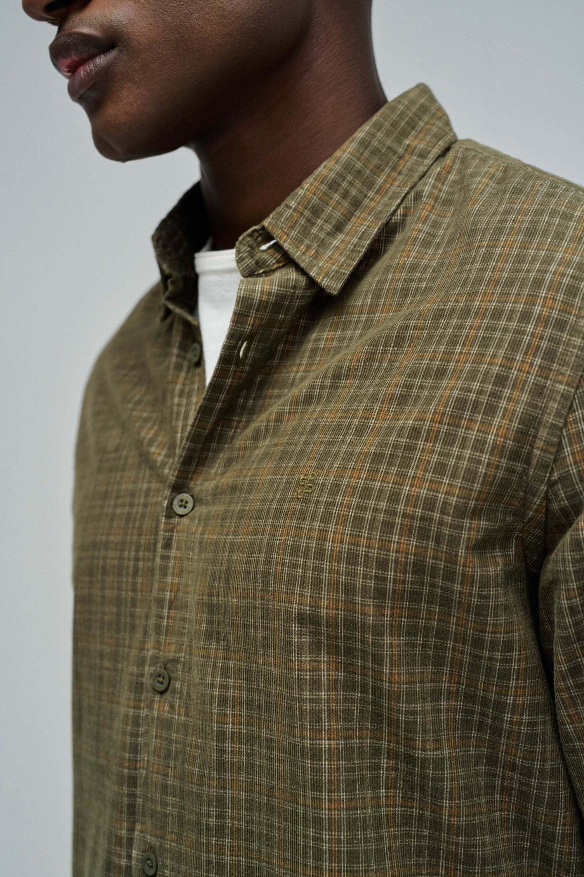 Salsa Chemise à manches longues »Salsa Jeans Langarmhemd Plaid Cotton Shirt«
