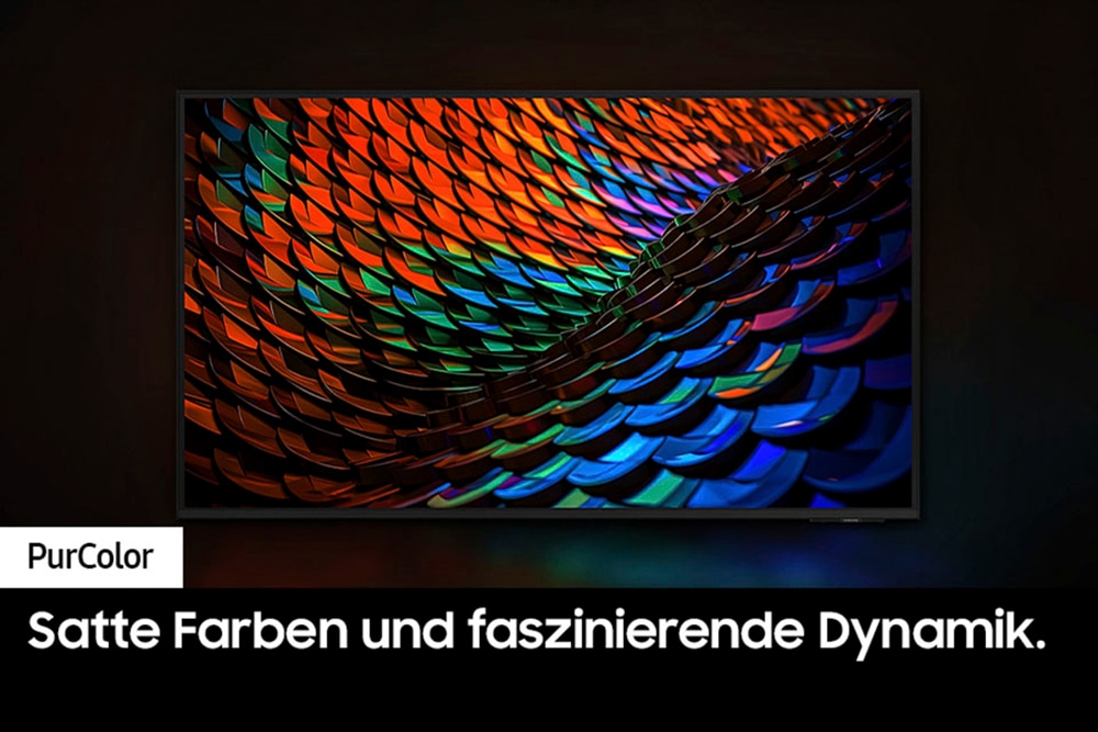 Samsung LED-Fernseher »GU55DU7179U«, 4K Ultra HD, Smart-TV, Crystal UHD, Q-Symphony, Dolby Surround Sound, Triple Tuner, Smart-Hub