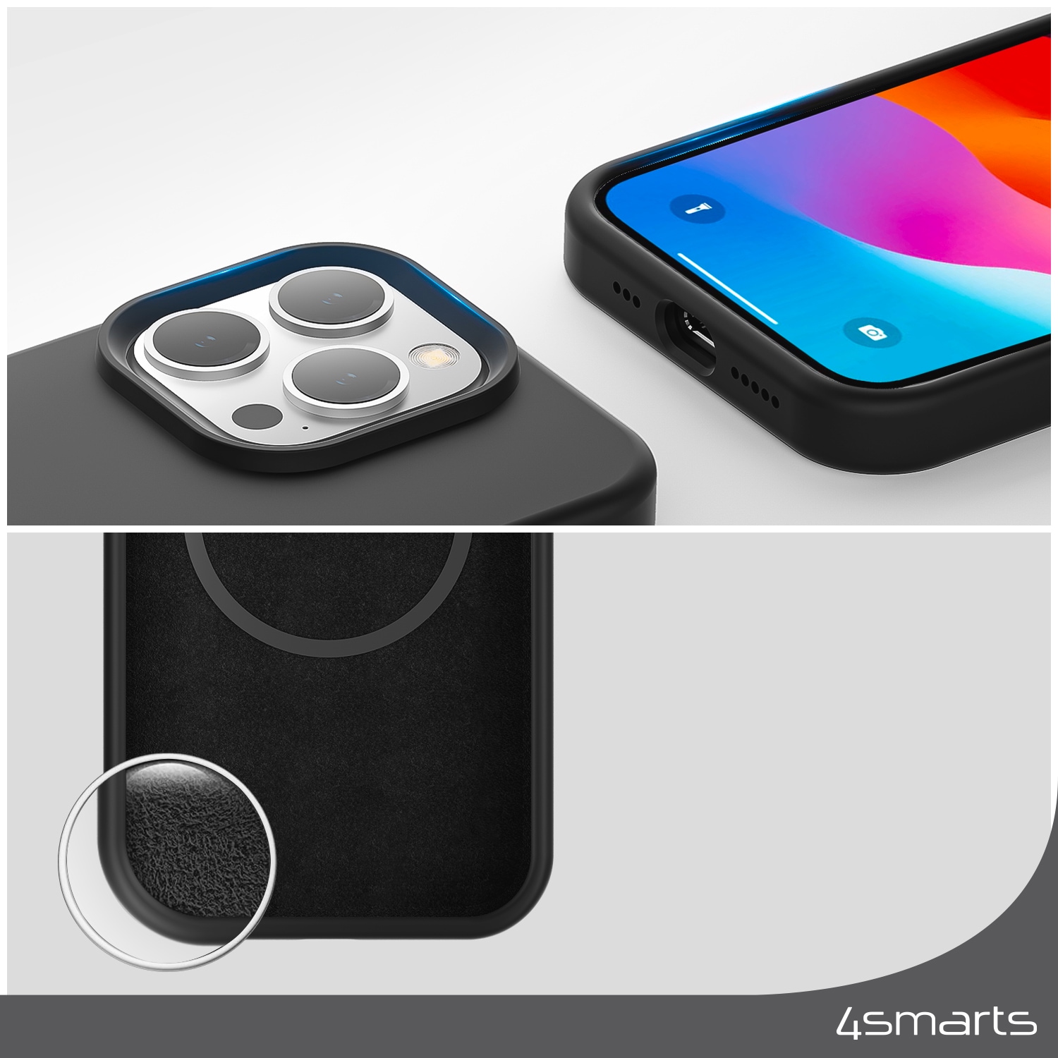 4smarts Backcover »Silikon Case«, Apple iPhone 15 Plus, für iPhone 15 Plus
