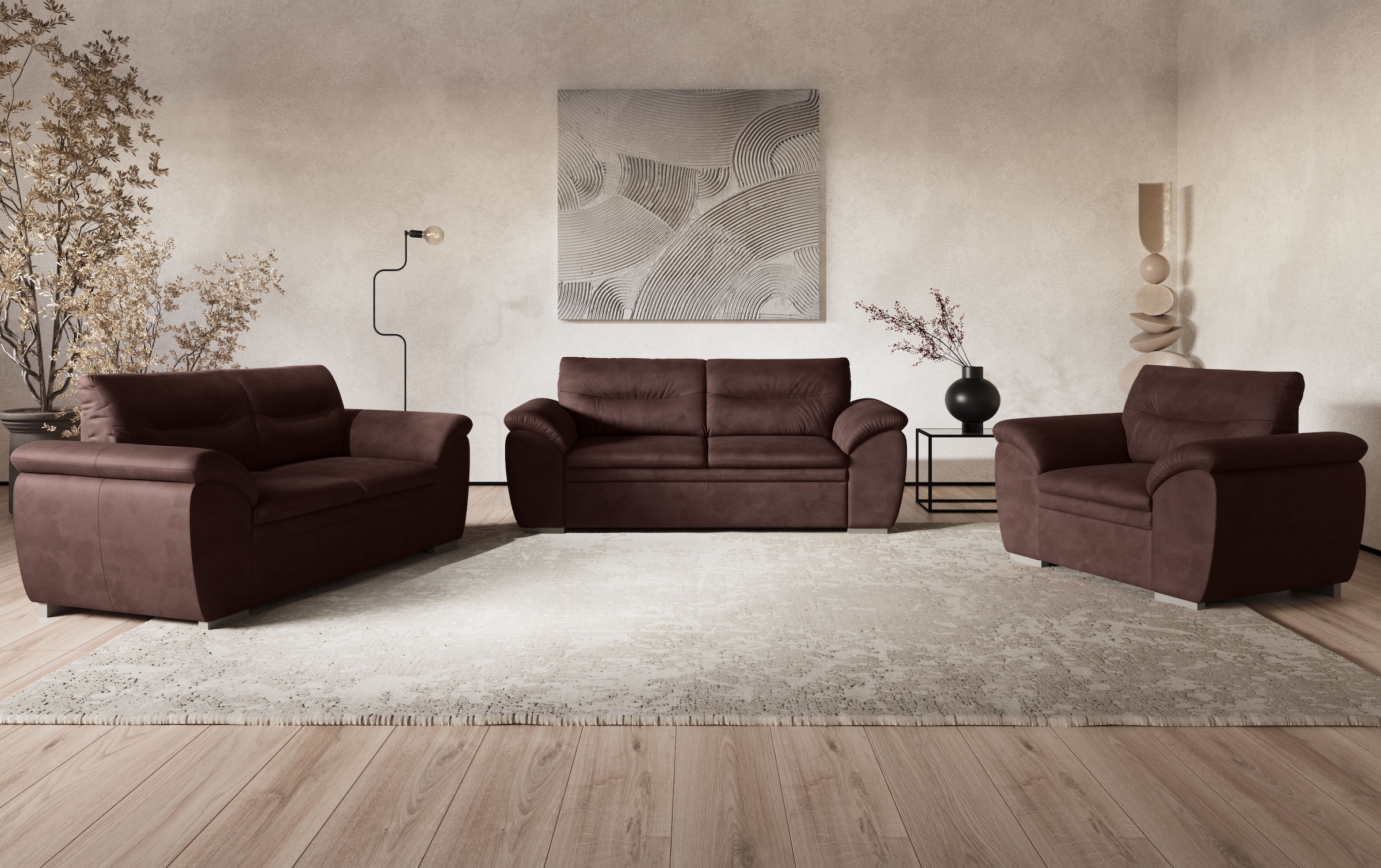 COTTA Sessel »Leandra« Polstergarnitur, auch als Set erhältlich