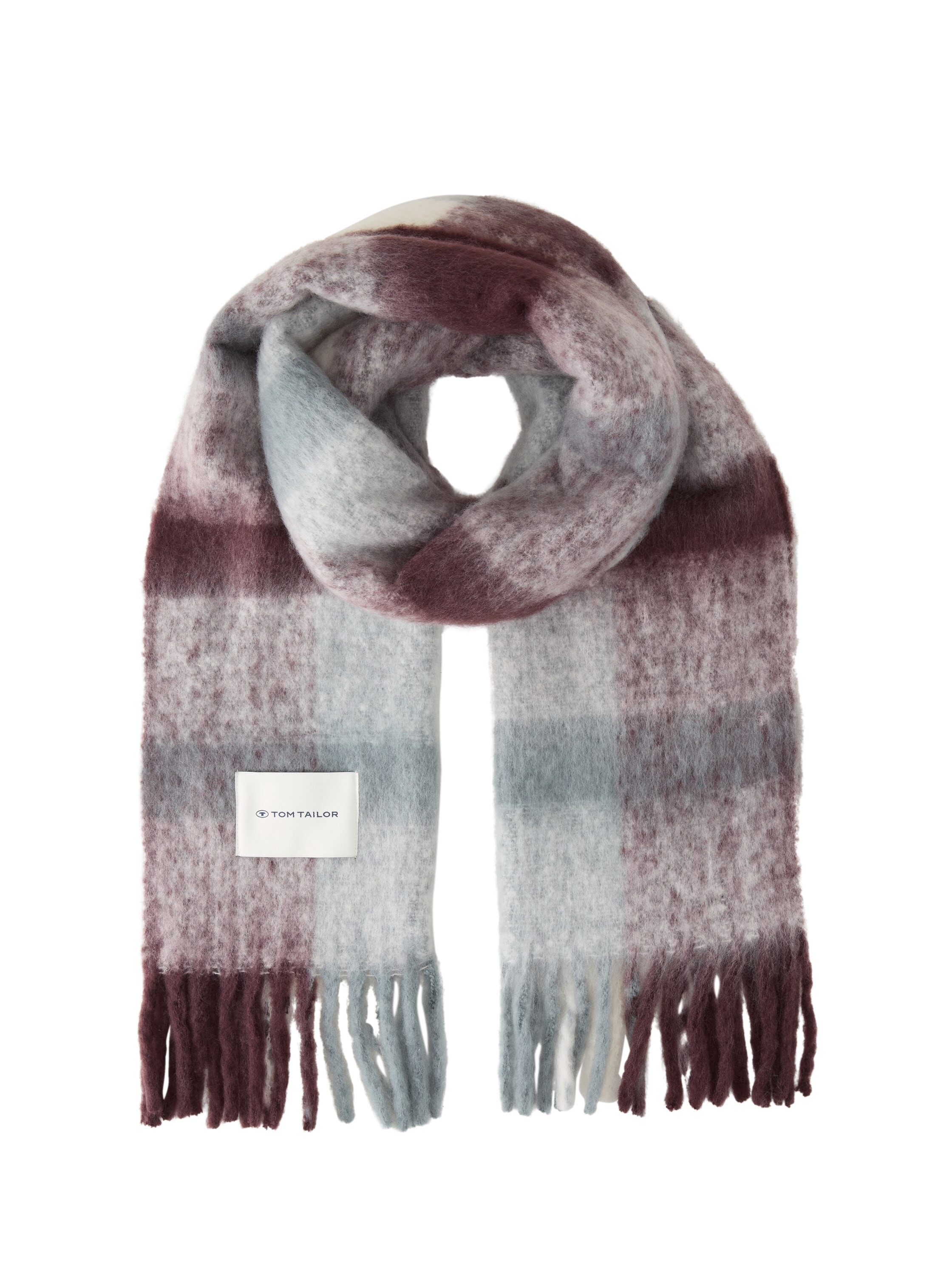 TOM TAILOR Écharpe mit Fransen