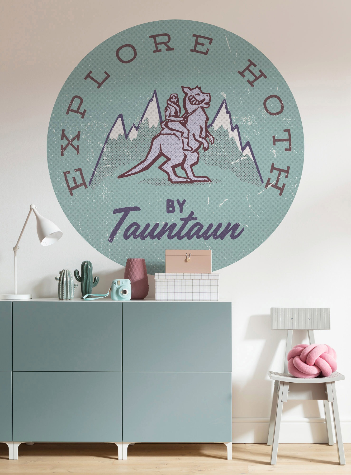 Komar Fototapete »Vlies selbstklebend - Star Wars Explore Hoth - Grösse 125 x 125 cm«, bedruckt, Kinderzimmer