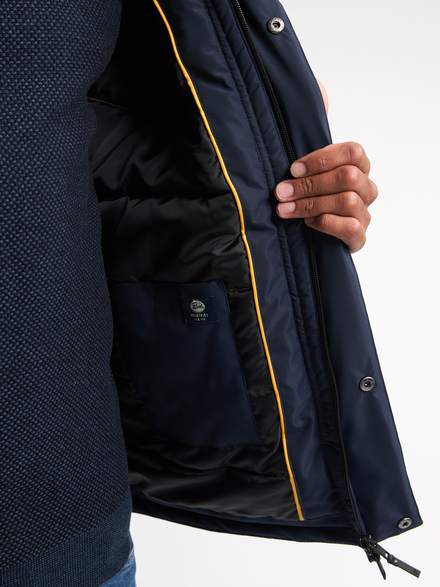 Petrol Industries Parka fonctionnelle mit Kapuze mit Logo Stickerei