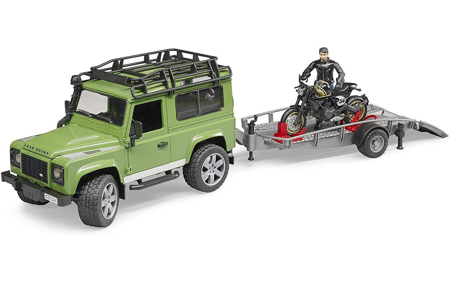 Bruder® Spielzeug-Motorrad »Fahrzeug Land Rover«