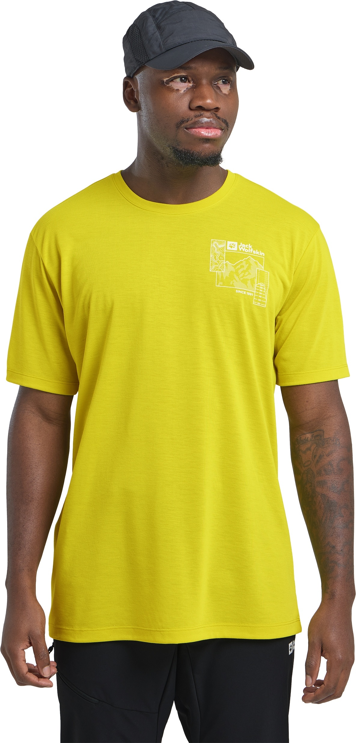 Image of Jack Wolfskin T-Shirt "VONNAN GRAPHIC T M"