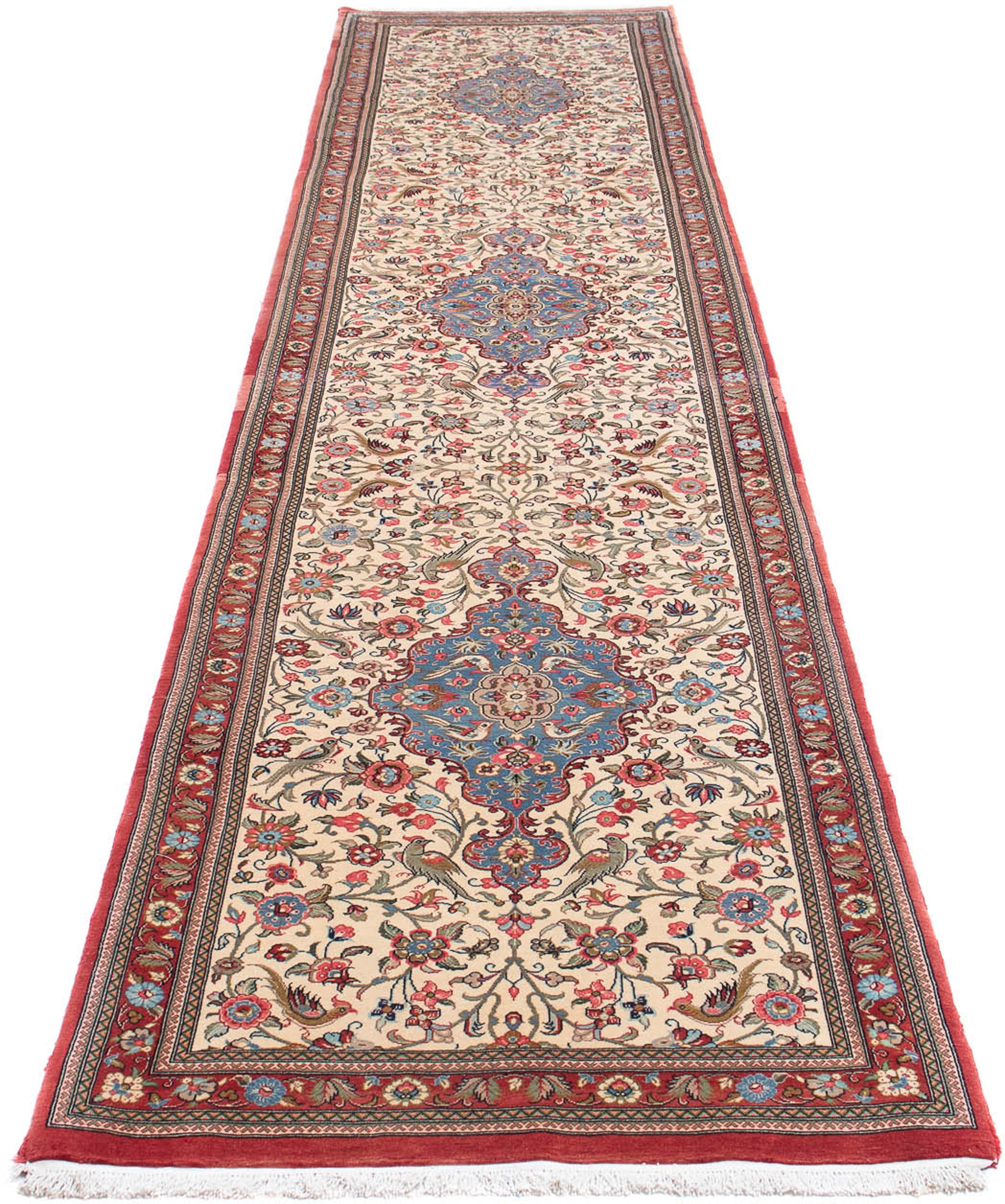 Image of morgenland Orientteppich »Perser - Täbriz - 143 x 105 cm - beige«, rechteckig, 10 mm Höhe, Wohnzimmer, Handgeknüpft, Einzelstück mit Zertifikat bei Ackermann Versand Schweiz
