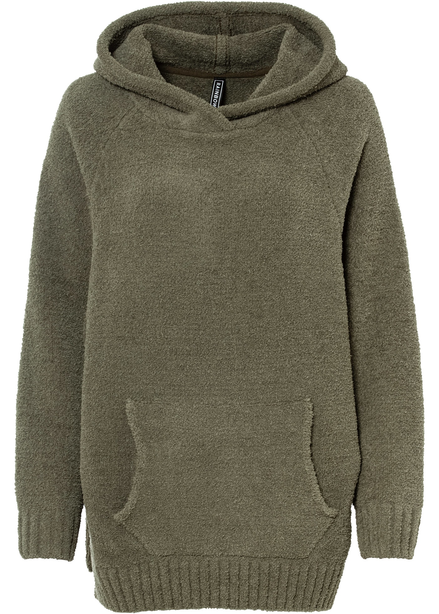 bonprix Pull en tricot , Kapuzenpullover in Teddy-Fleece
