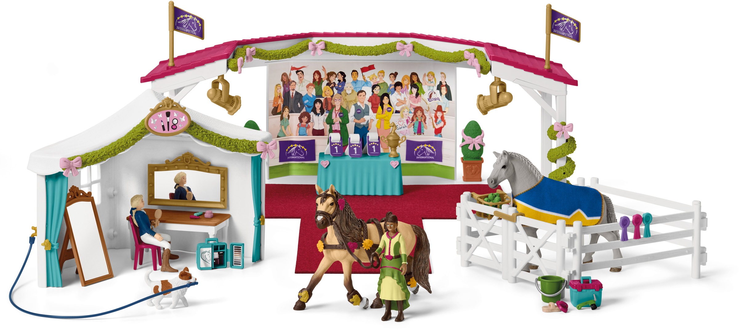 Image of Schleich® Spielwelt »Horse Club, Grosse Pferdeshow (42466)«, (Set), Made in Europe bei Ackermann Versand Schweiz