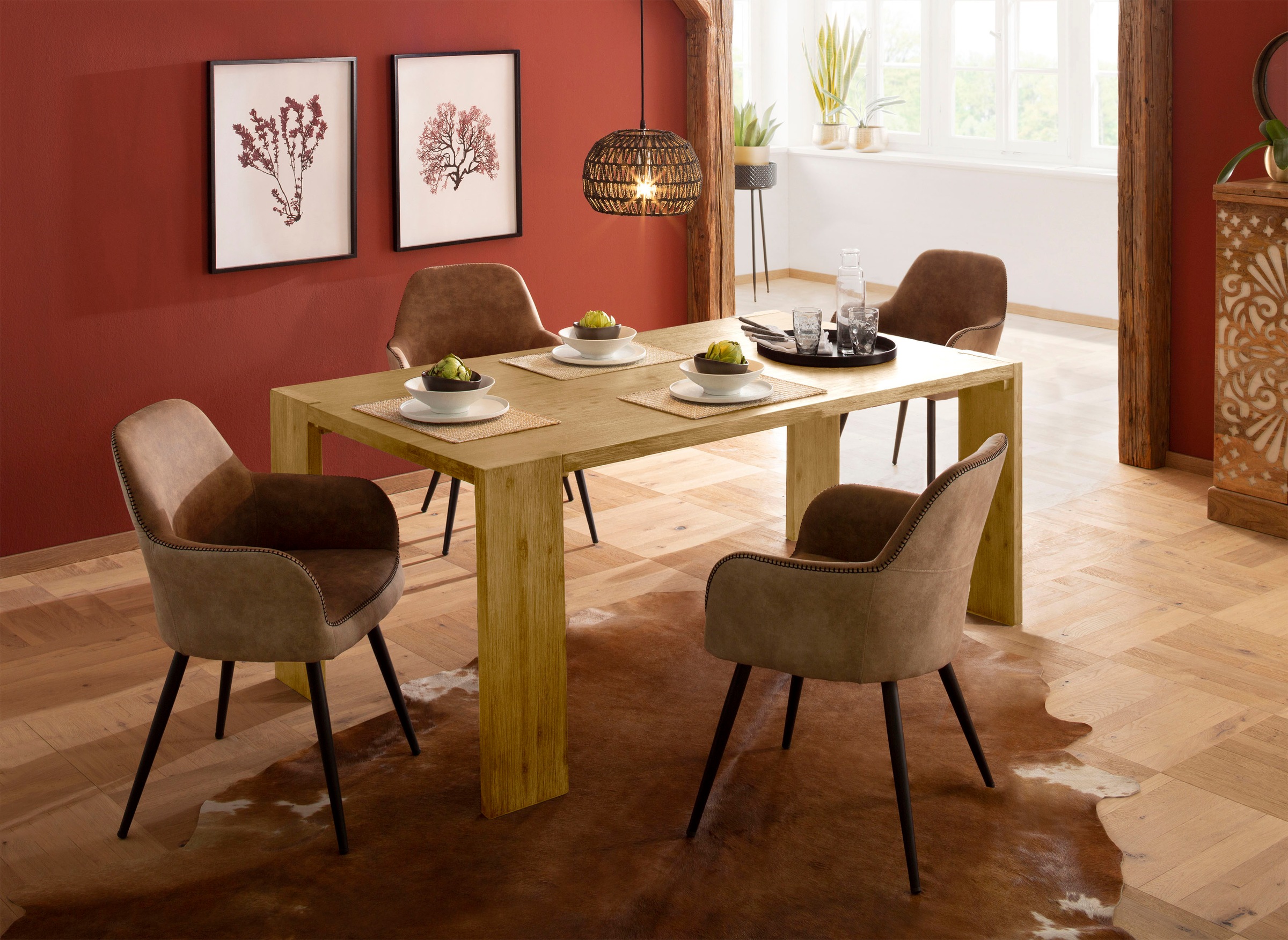 Image of GOODproduct Esstisch "Marbella" aus massivem Akazienholz