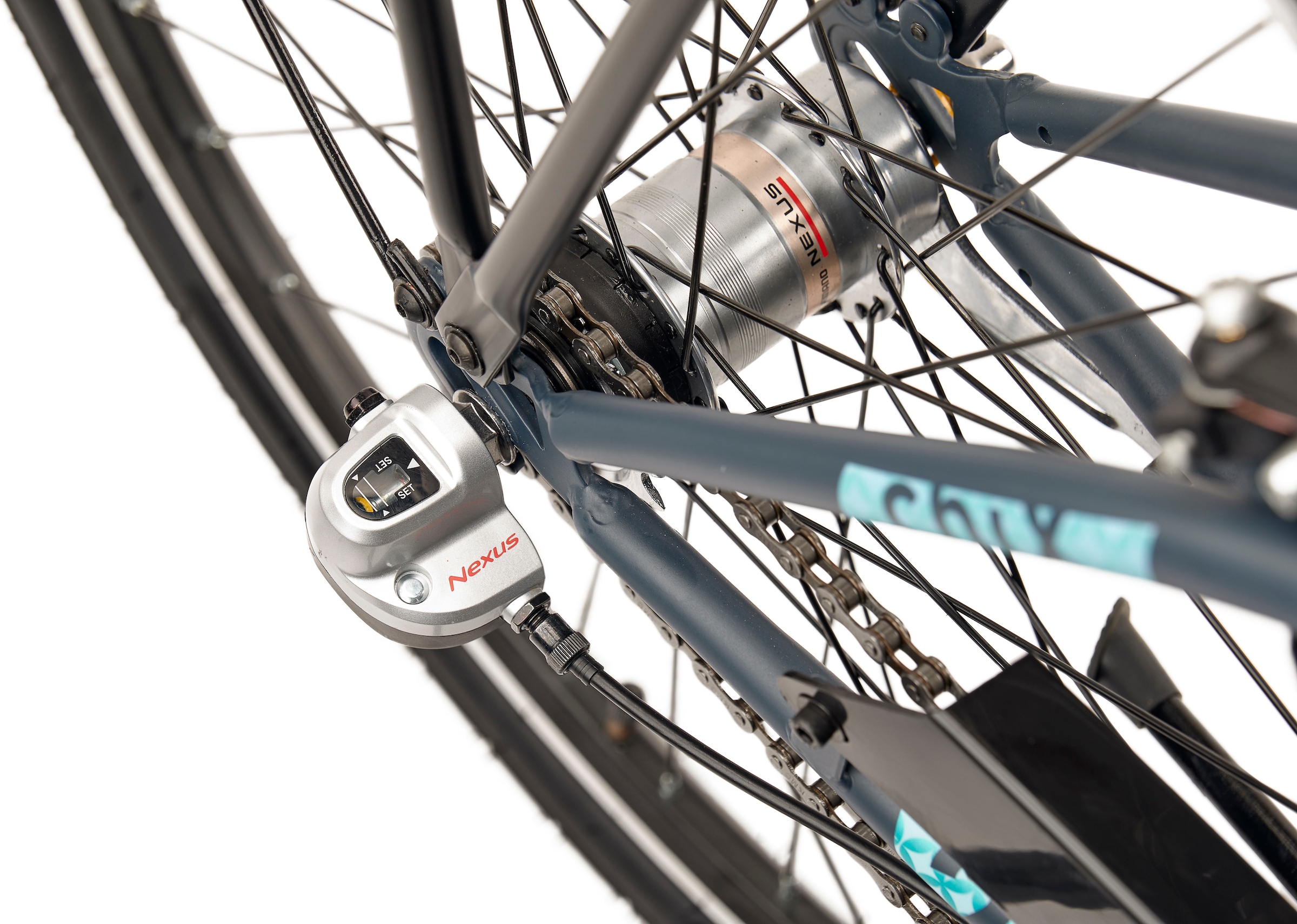 S’COOL Jugendfahrrad »S'COOL chiX« 3 Gang Shimano Nabenschaltung 26 Zoll, Jugendliche, mit Gepäckträger und Schutzblech