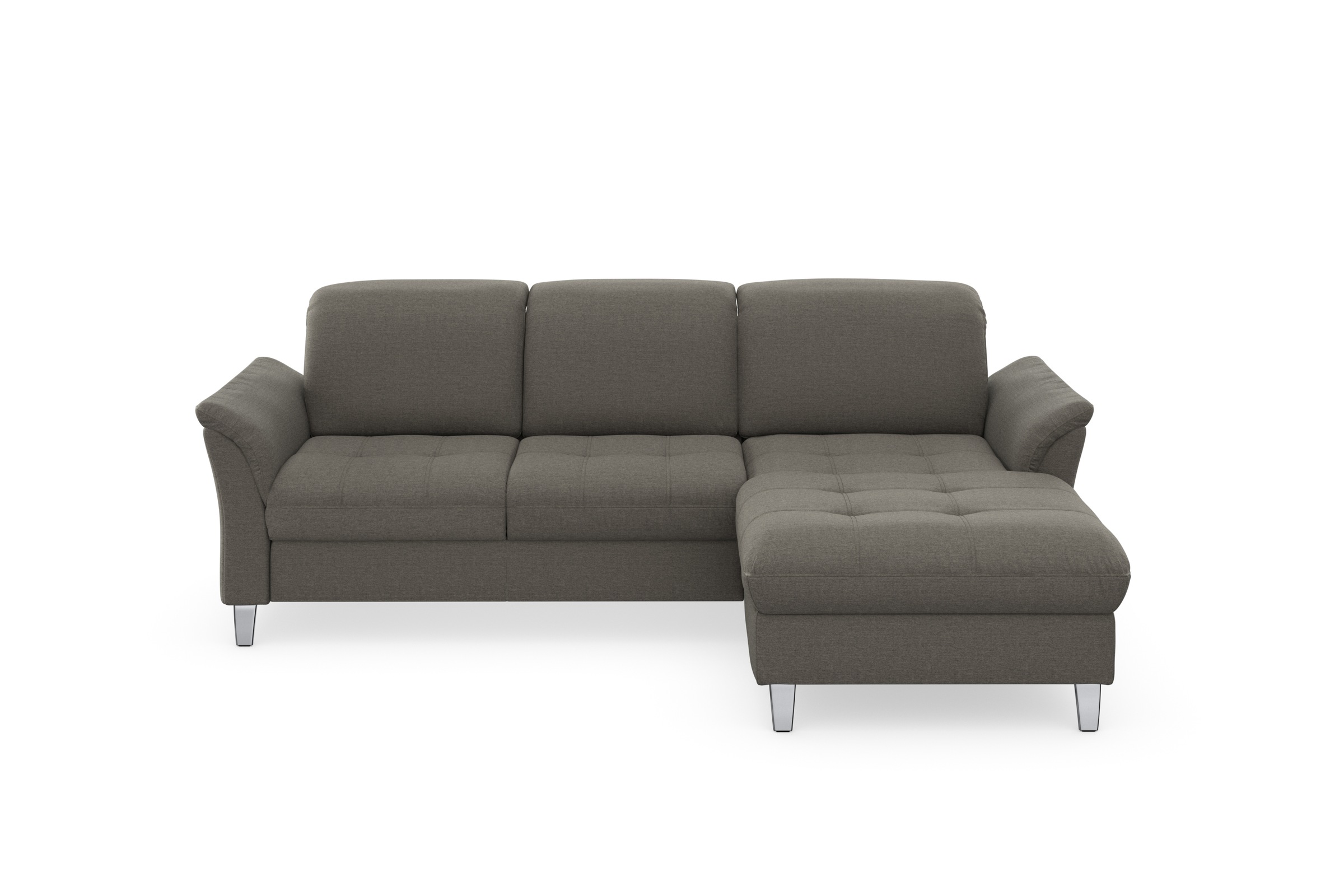sit&more Ecksofa »Maggiore L-Form«, wahlweise mit Kopfteilverstellung, Bettfunktion und Bettkasten