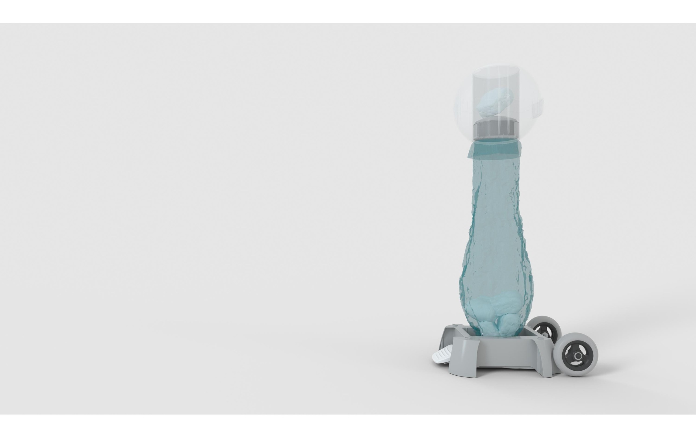Windeleimer »Diaper Champ One Maxi Handsfree plus 120 l Silberfarben«
