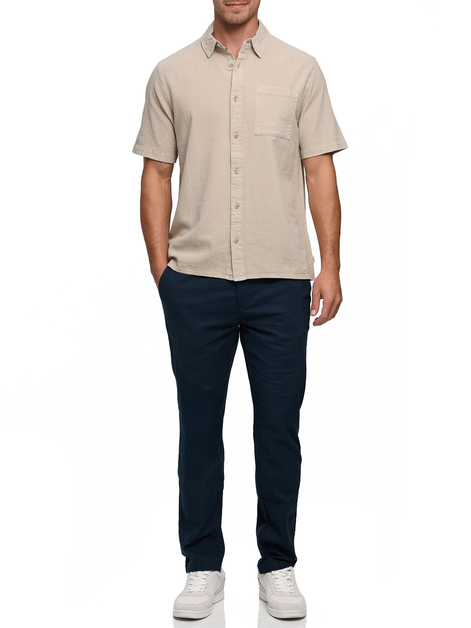 Indicode Chemise à manches courtes »INTrypto Short Sleeve«