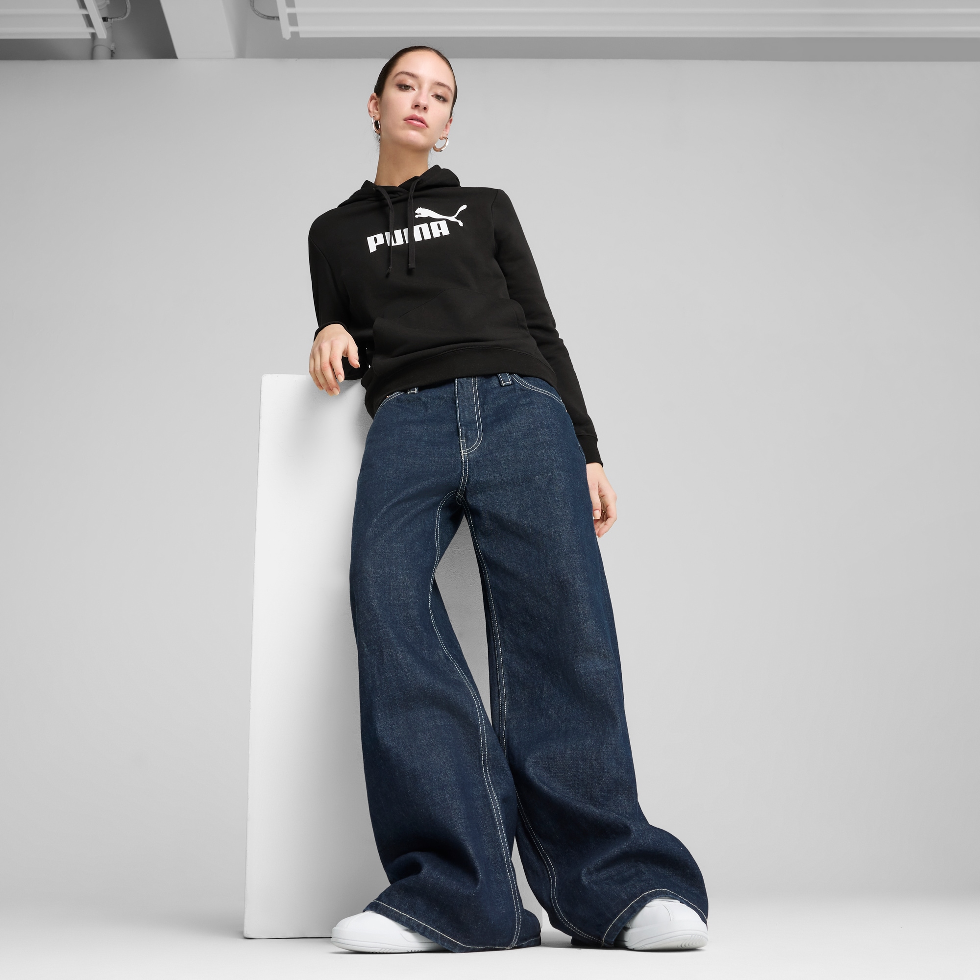 PUMA Kapuzensweatshirt »ESS NO. 1 LOGO HOODIE TR«