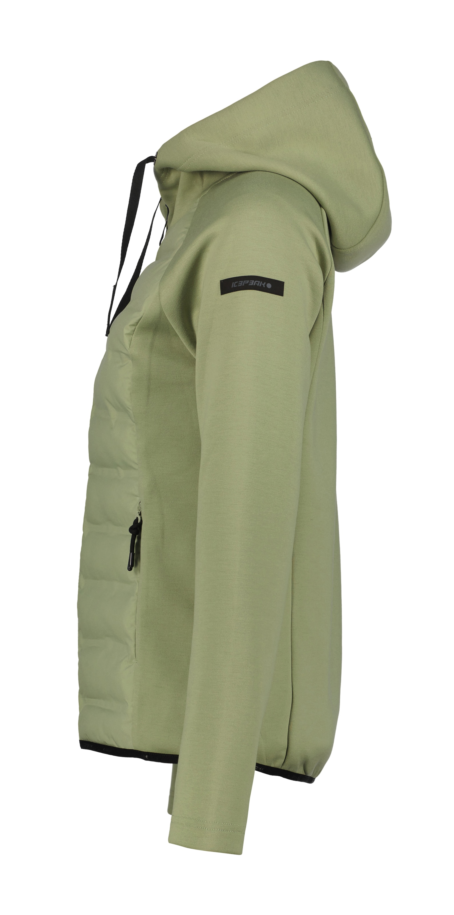 Icepeak Veste hybride »ICEPEAK ASHBURN« für Erwachsene, mit wärmenden Materialeigenschaften, mit Kordelzügen