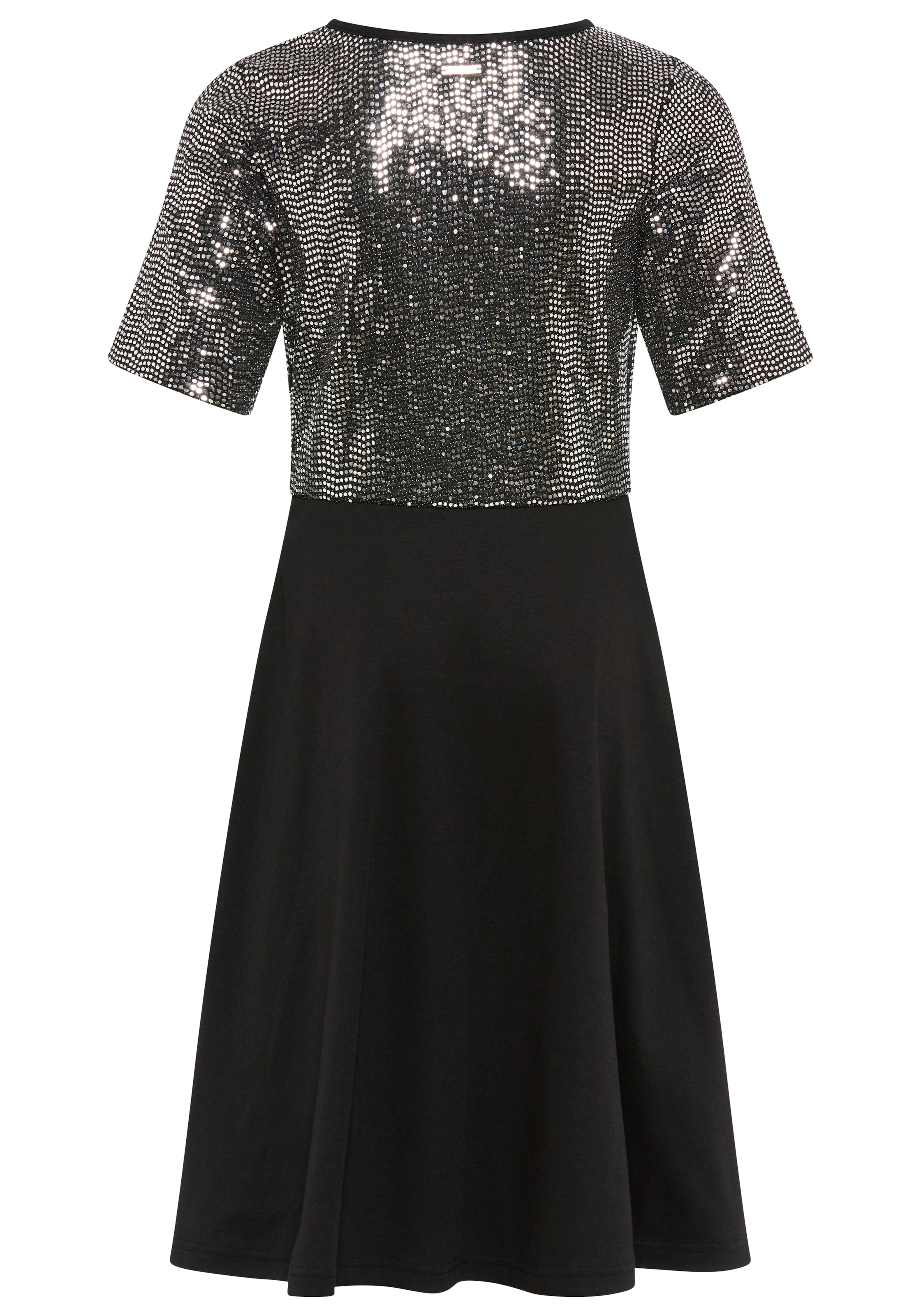 Bruno Banani Robe en jersey »Kleid in Pailletten-Optik« NEUHEIT: BRUNO BANANI für TEENS! Shirtkleid in Pailletten-Optik