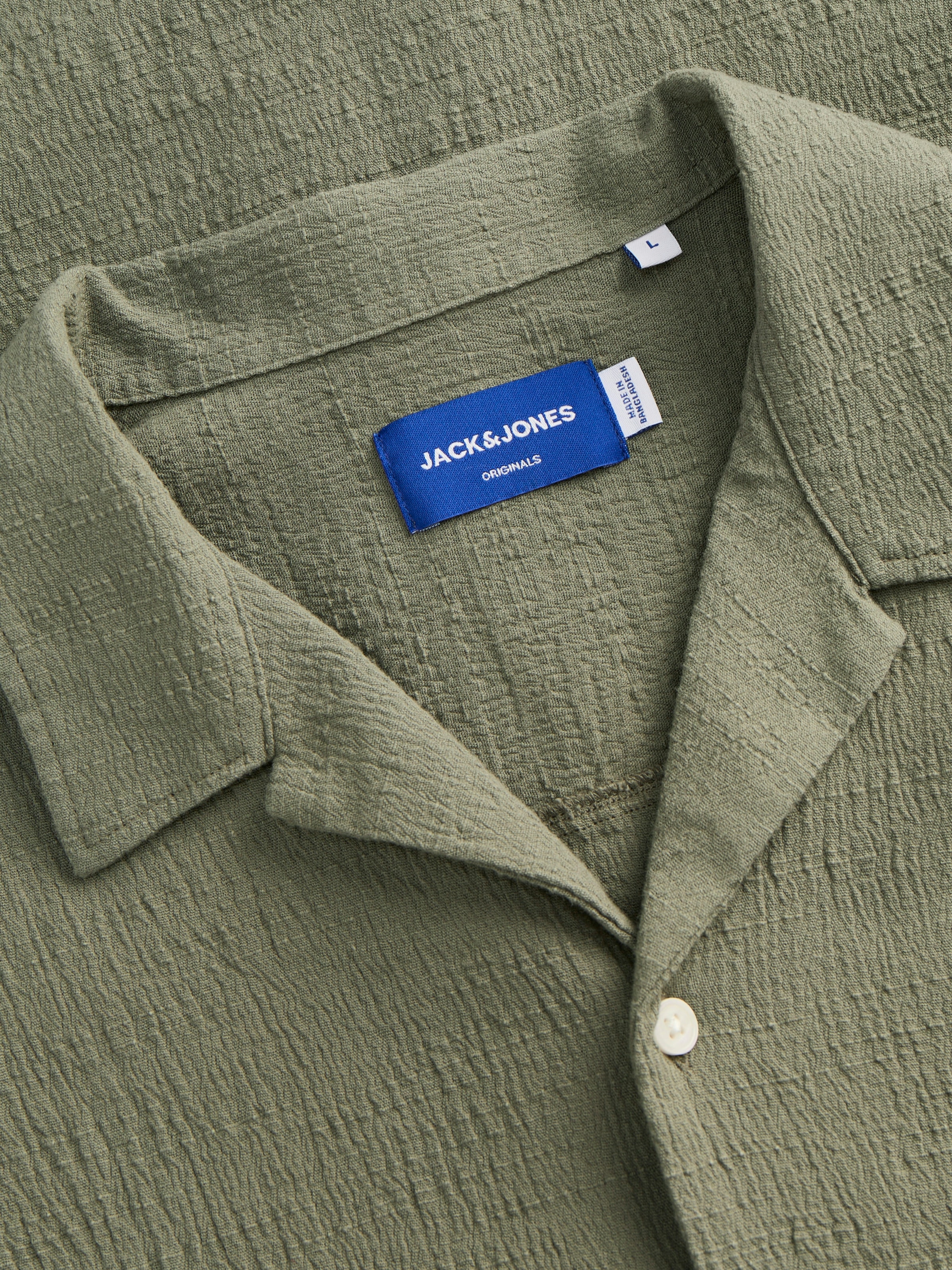 Jack & Jones Kurzarmhemd »JORLUKE CRINKLE RESORT SHIRT SS SN«