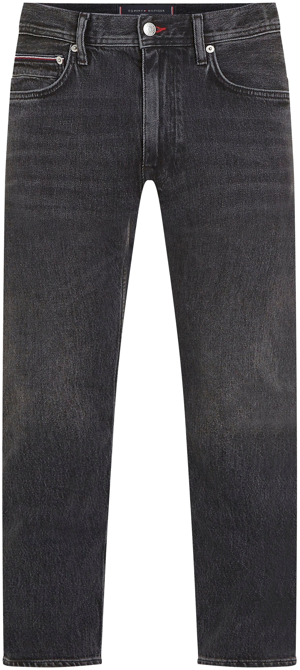 en Tendance confortablement »REGULAR Straight-Jeans Tommy STR« MERCER Hilfiger ligne Acheter