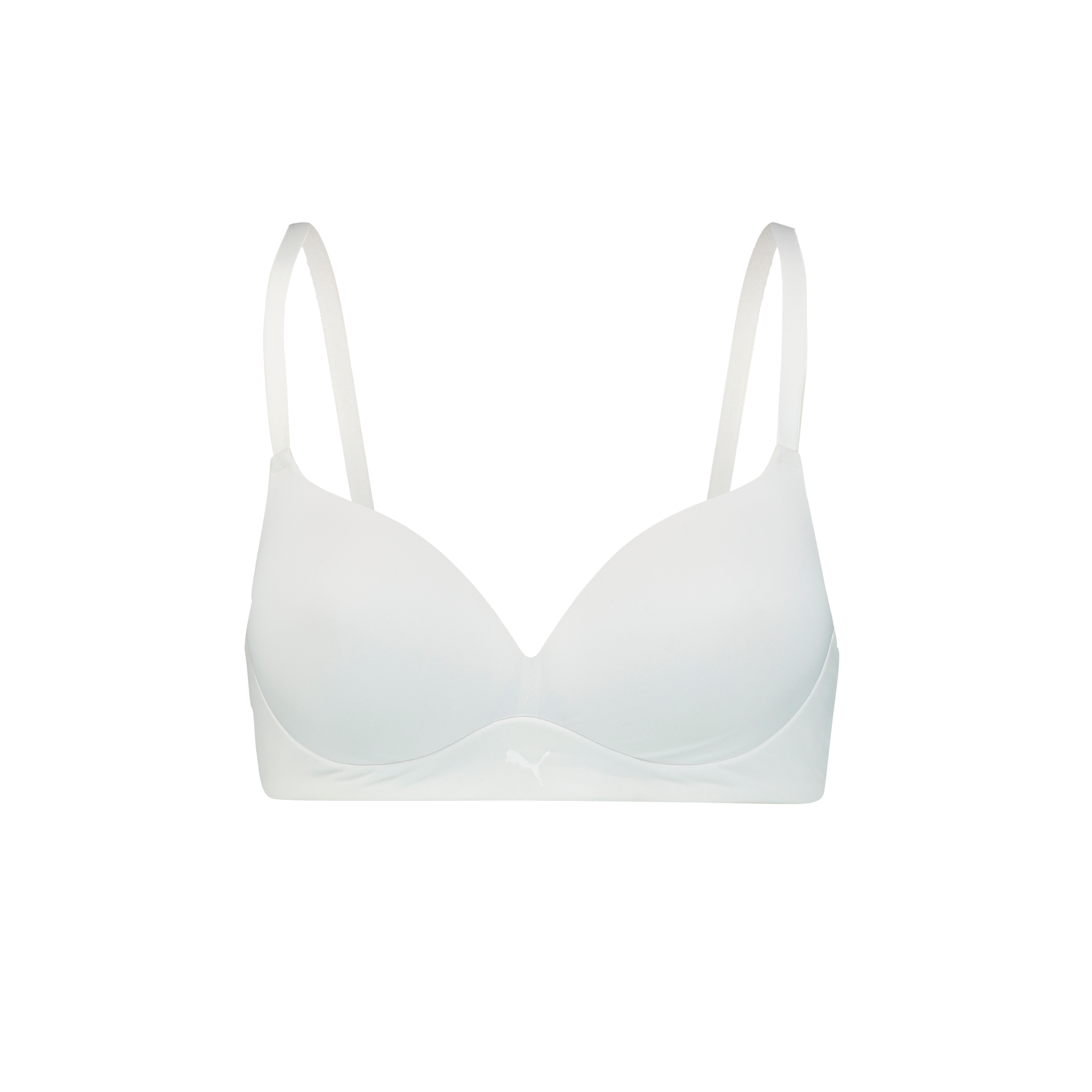PUMA Bügelloser BH »PUMA WOMEN SOFT PADDED BRA«, Weiche Wattierung, Vorgeformte Körbchen