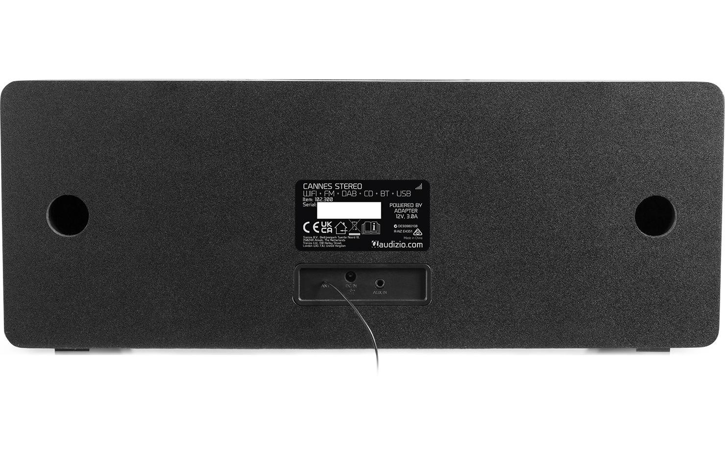 Microanlage »Audizio Cannes«, (Digitalradio (DAB+)-FM-Tuner)