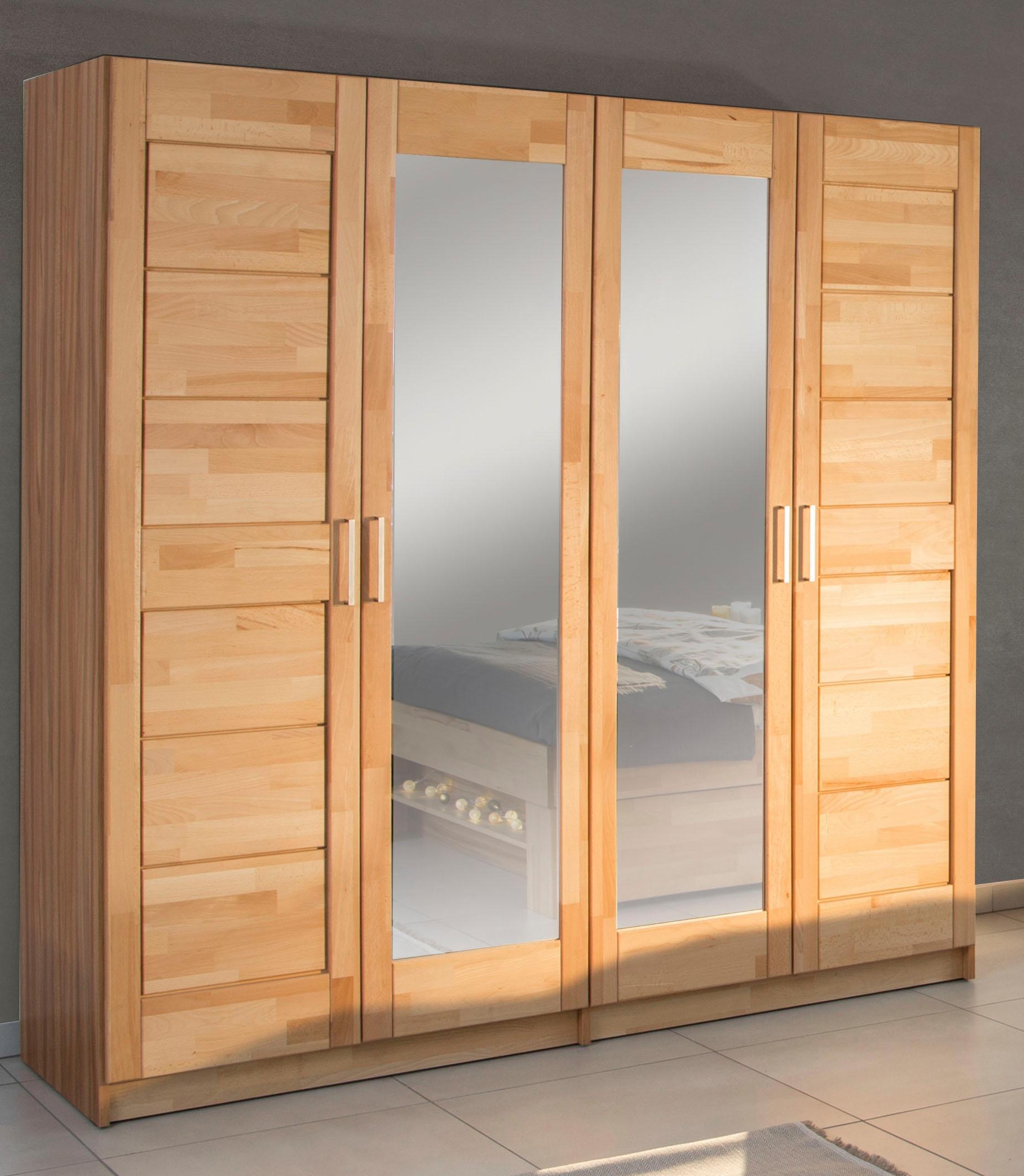 Image of GOODproduct Drehtürenschrank "Triest" teilmassiv, FSC-zertifizierte Buche