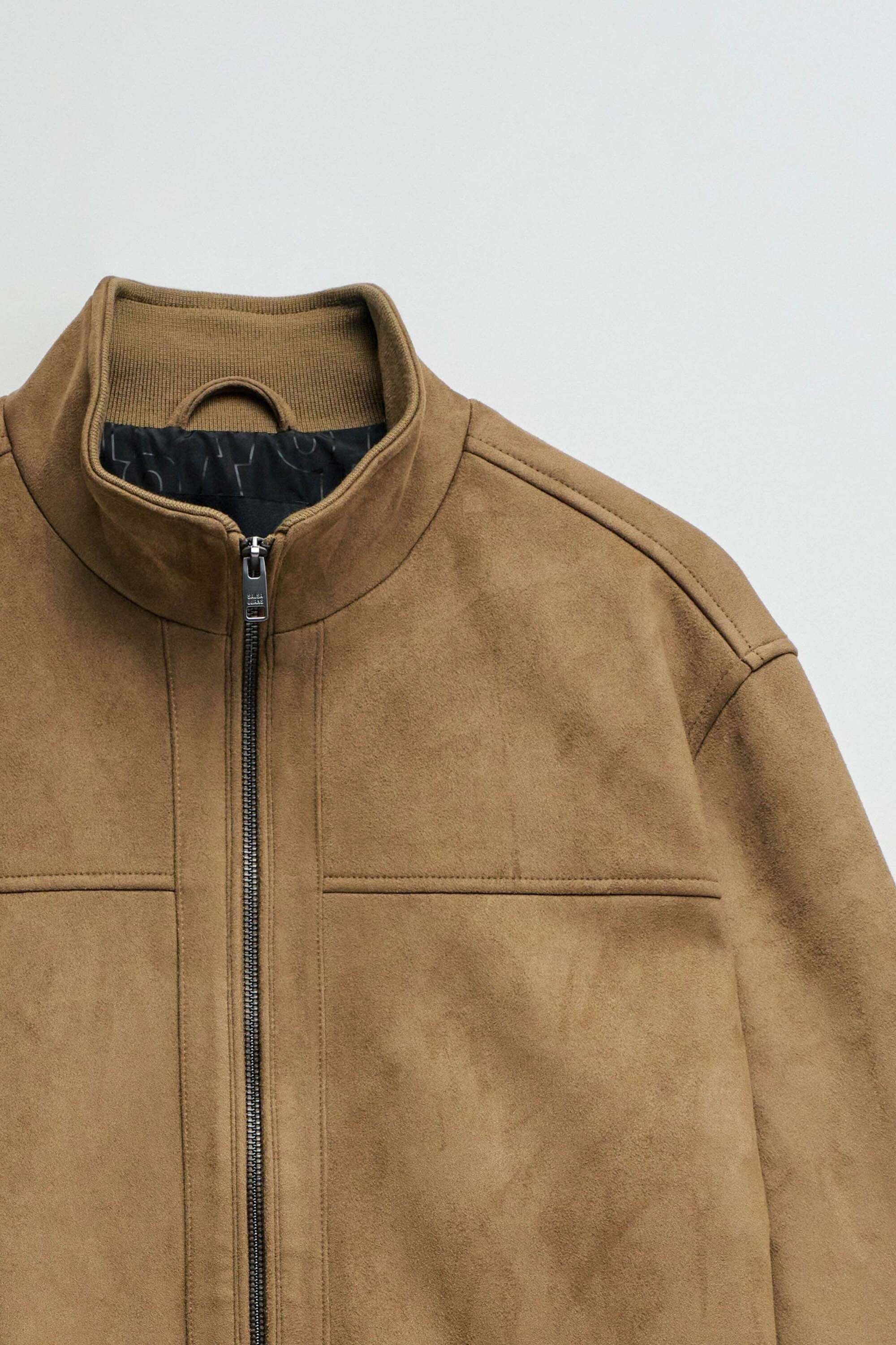Salsa Veste en imitation cuir »Salsa Jeans Kunstlederjacke Faux Suede«