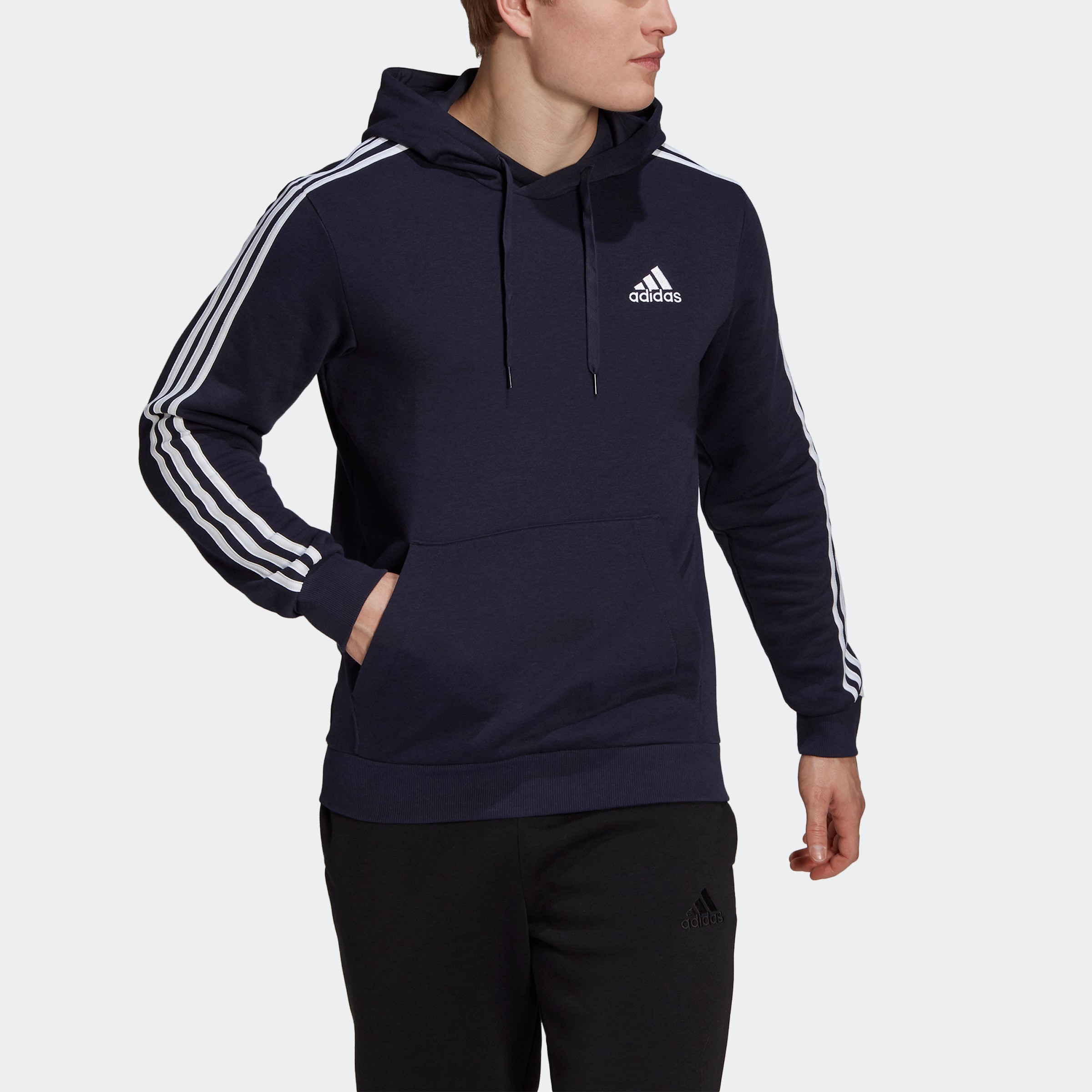 ♕ adidas Sportswear Sweatshirt »ESSENTIALS FLEECE HOODIE« 3STREIFEN auf versandkostenfrei
