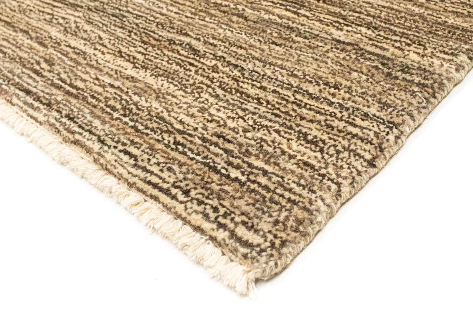 morgenland Wollteppich »Gabbeh Teppich handgeknüpft grau«, handgeknüpft rechteckig