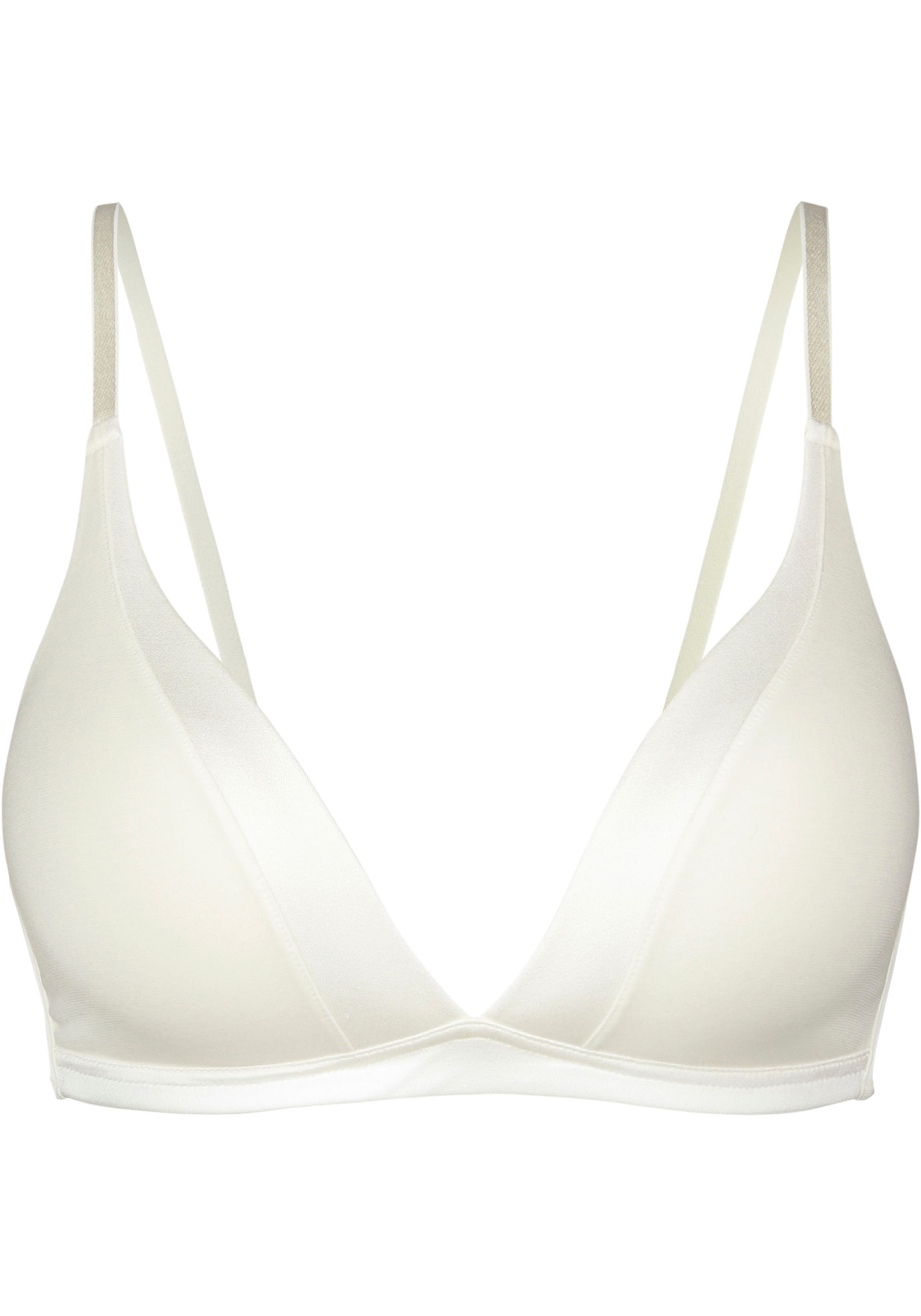 CALIDA Triangel-BH »Cate« Satinblende, ohne Bügel, Single-Jersey Qualität, elastisch, weich
