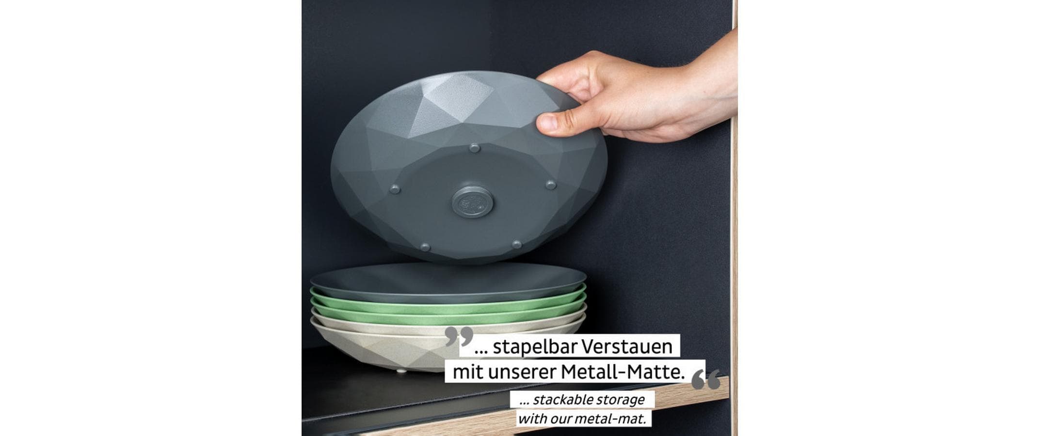 Kunststoffteller »Silwy«