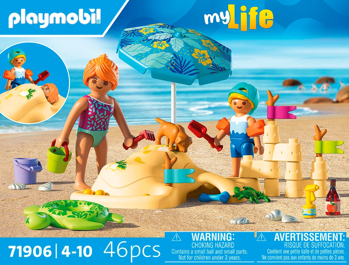 Playmobil® Jeu de construction »Familienspass am Strand (71906), My Life« Made in Europe