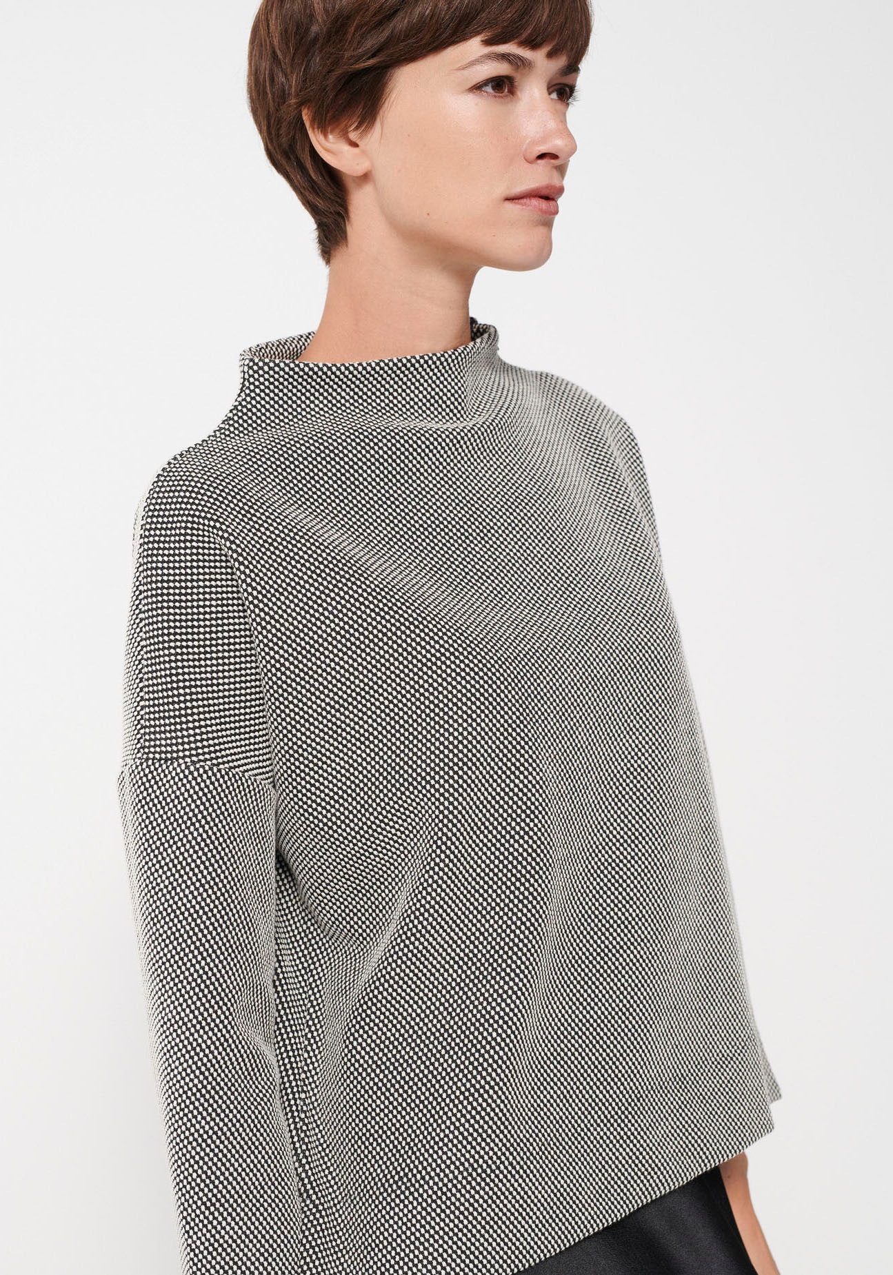 Image of someday Sweatshirt »Ubalda«, mit hoch geschlossenem Ausschnitt bei Ackermann Versand Schweiz