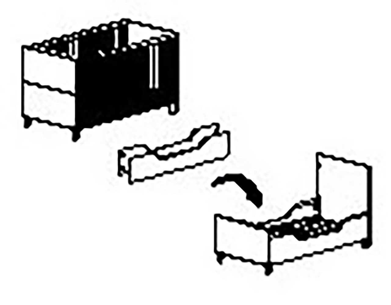 Gami Côtés transformables »ACHILLE Umbauseiten« Um das Wachstum Ihres Babys zu begleiten
