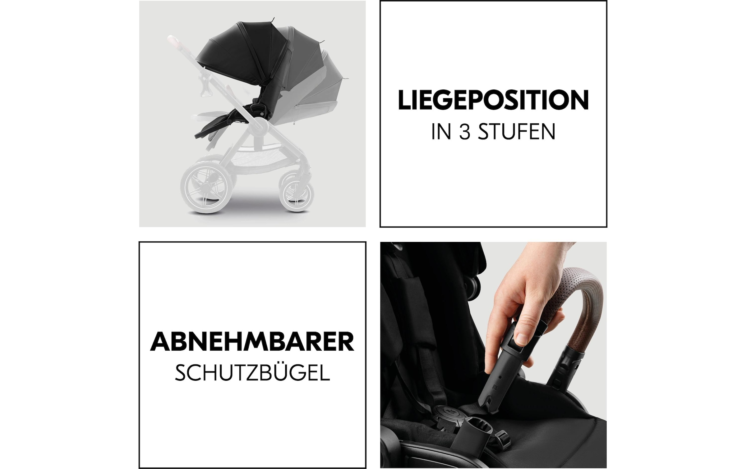 Hauck Poussette combinée »Comfort N Care« 25 kilos