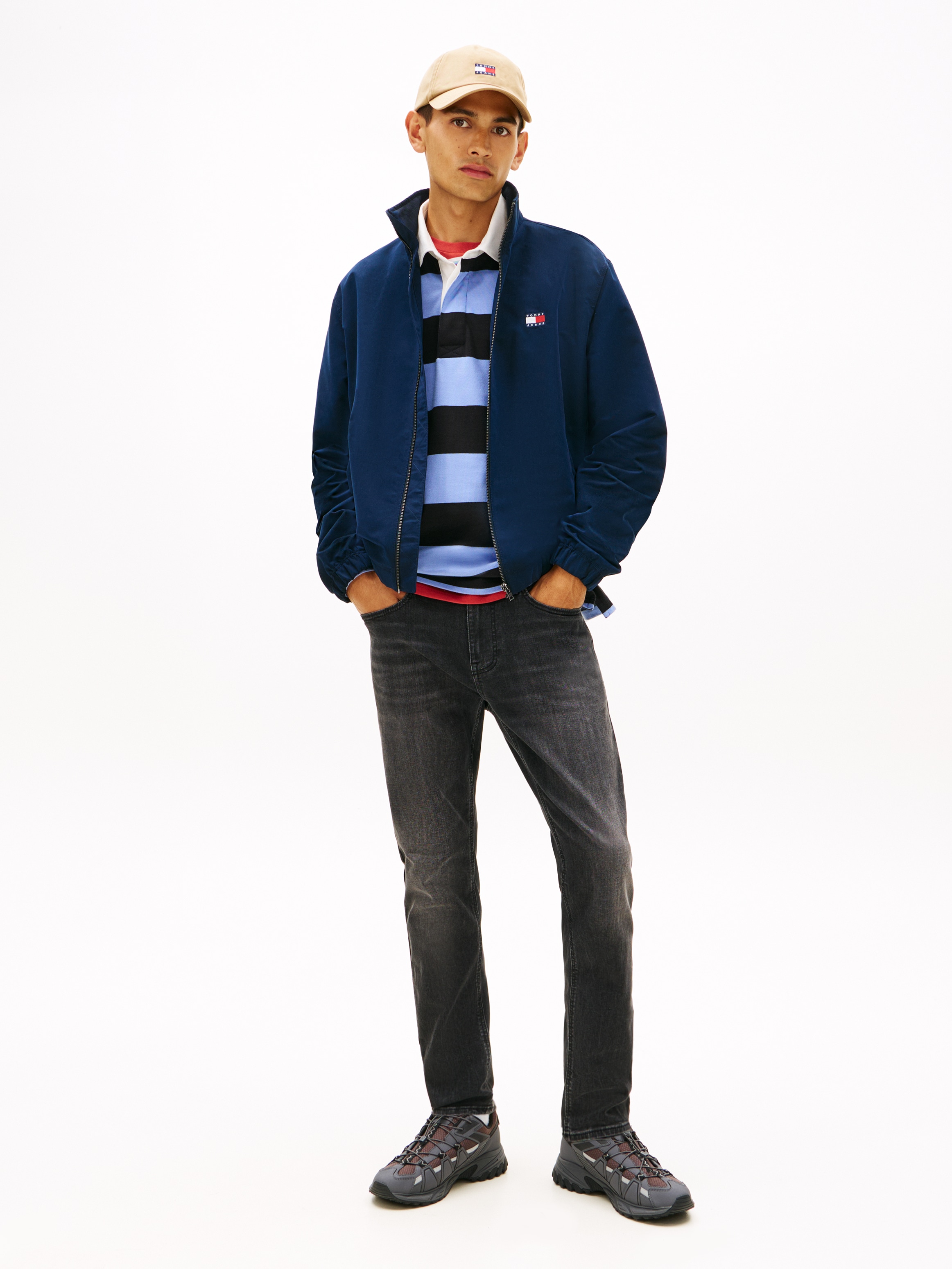 Tommy Jeans Jeans taille basse »Austim Slim Tapered« mit Logostickereien