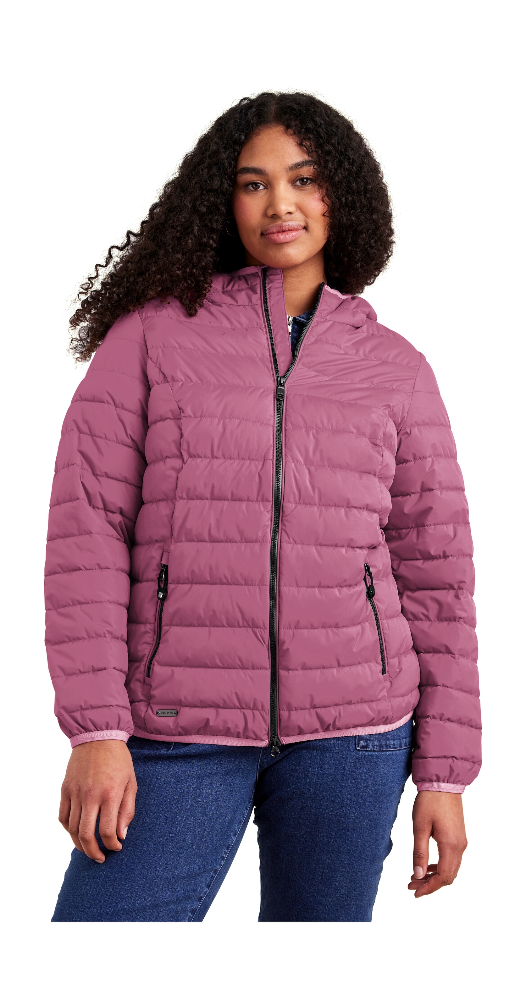 STOY Steppjacke »STS 3 WMN QLTD JCKT«, atmungsaktive, wasserabweisende Damen Steppjacke in grossen Grössen