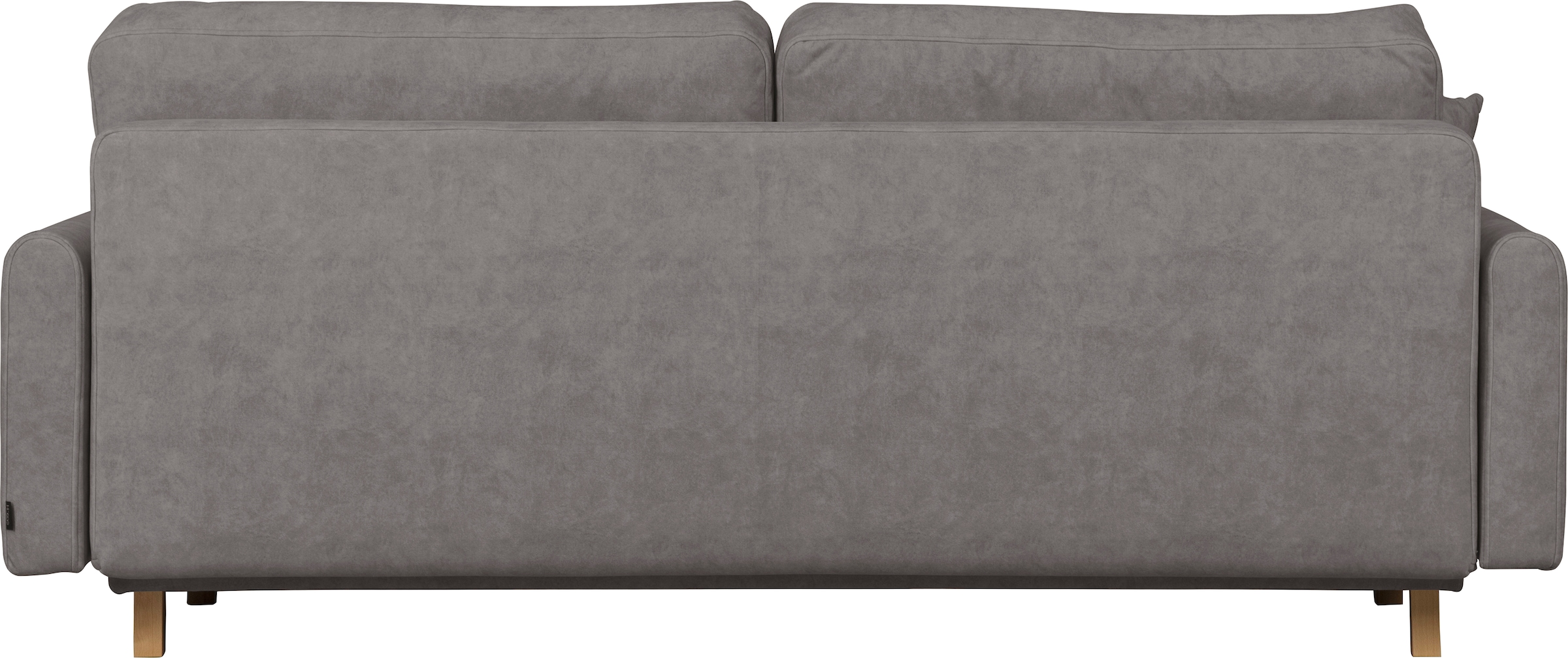 Home affaire 3-Sitzer »TRIPLO optionale Schlafsofa mit Bettkasten, Masse B/T/H: 215/100/89 cm«, Wahlweise Bettfunktion - Liegefläche 145x191 cm, Rücken-, Zierkissen