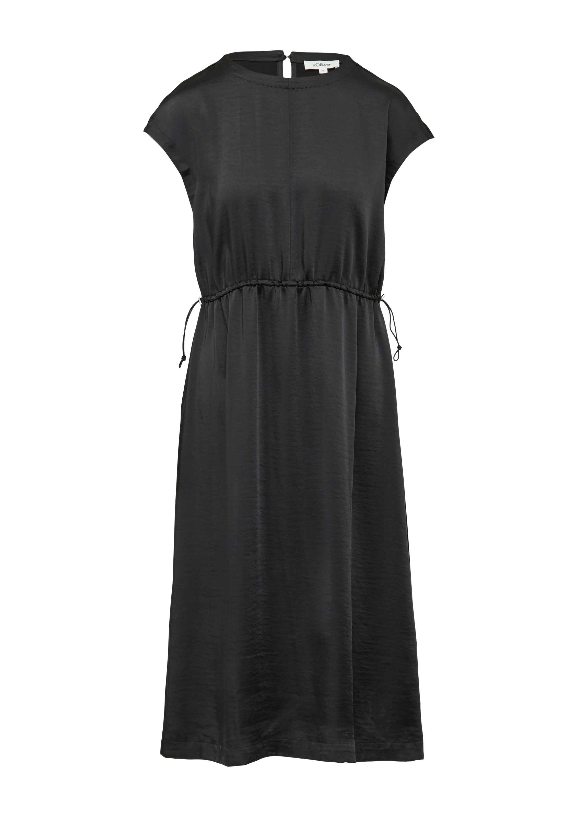 s.Oliver A-Linien-Kleid, mit überschnittenen Schultern