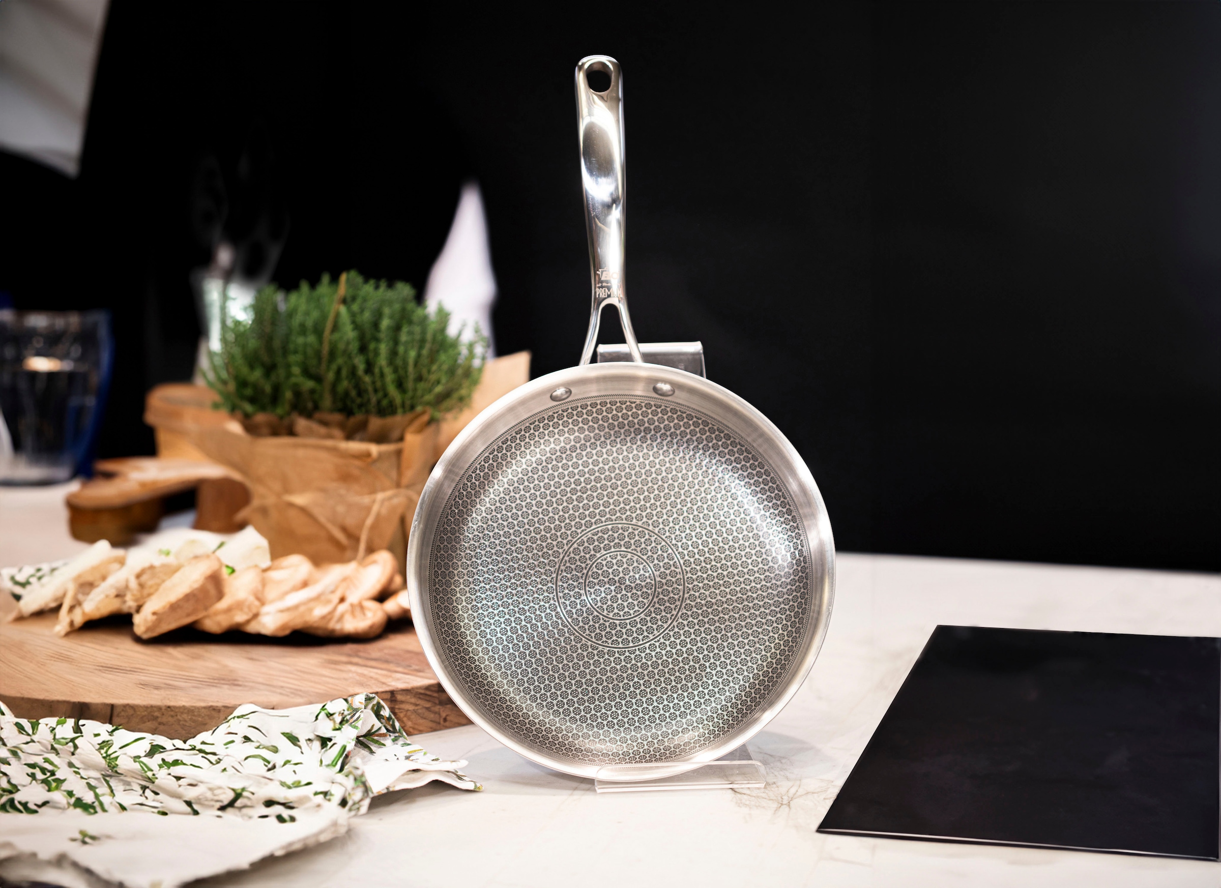 Elo Premium Bratpfanne »Relief Evolution« Edelstahl 18/10 Induktion