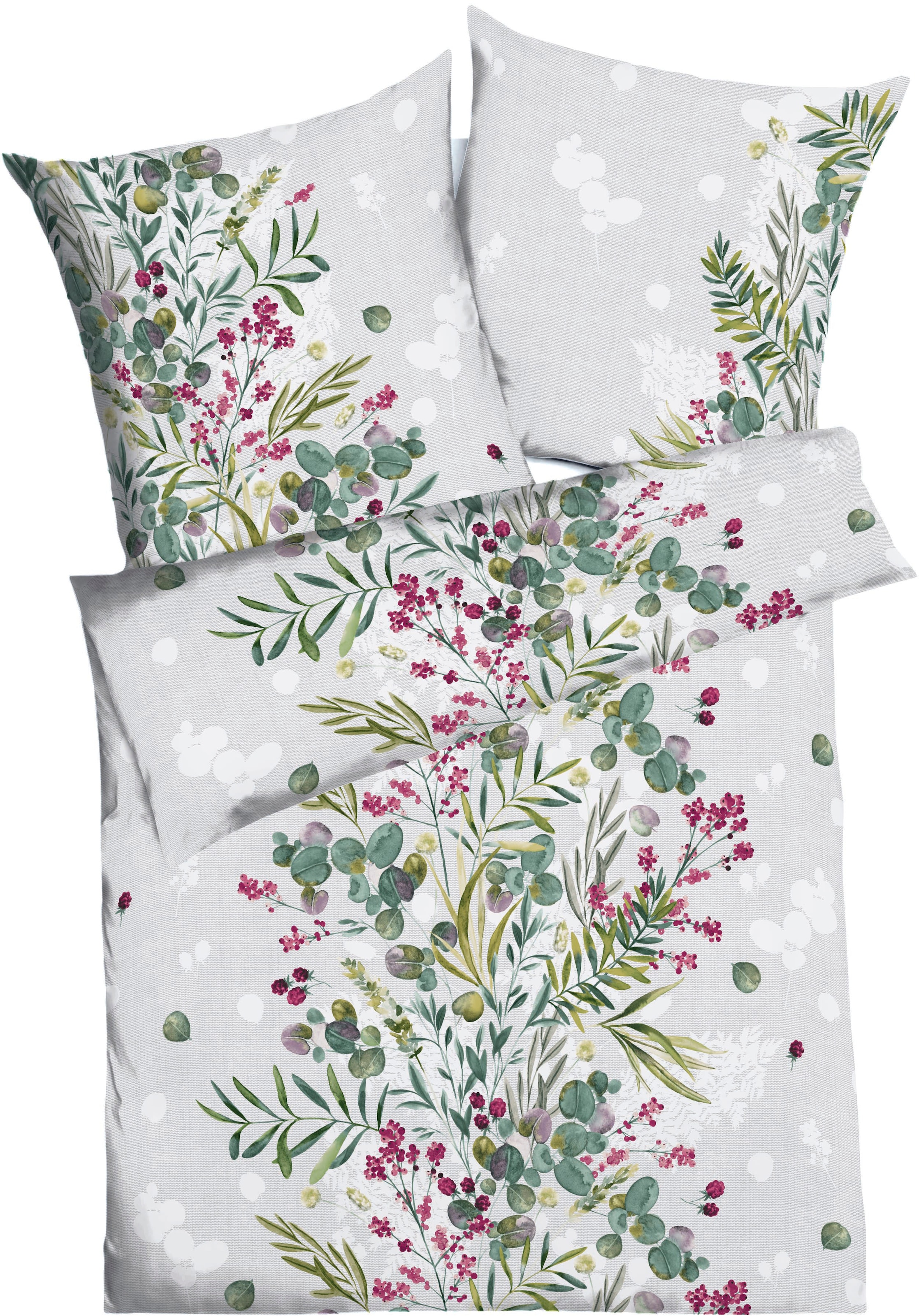 Image of Kaeppel Bettwäsche "Boho Bouquet" 2 Stk. Mit Blumenmuster