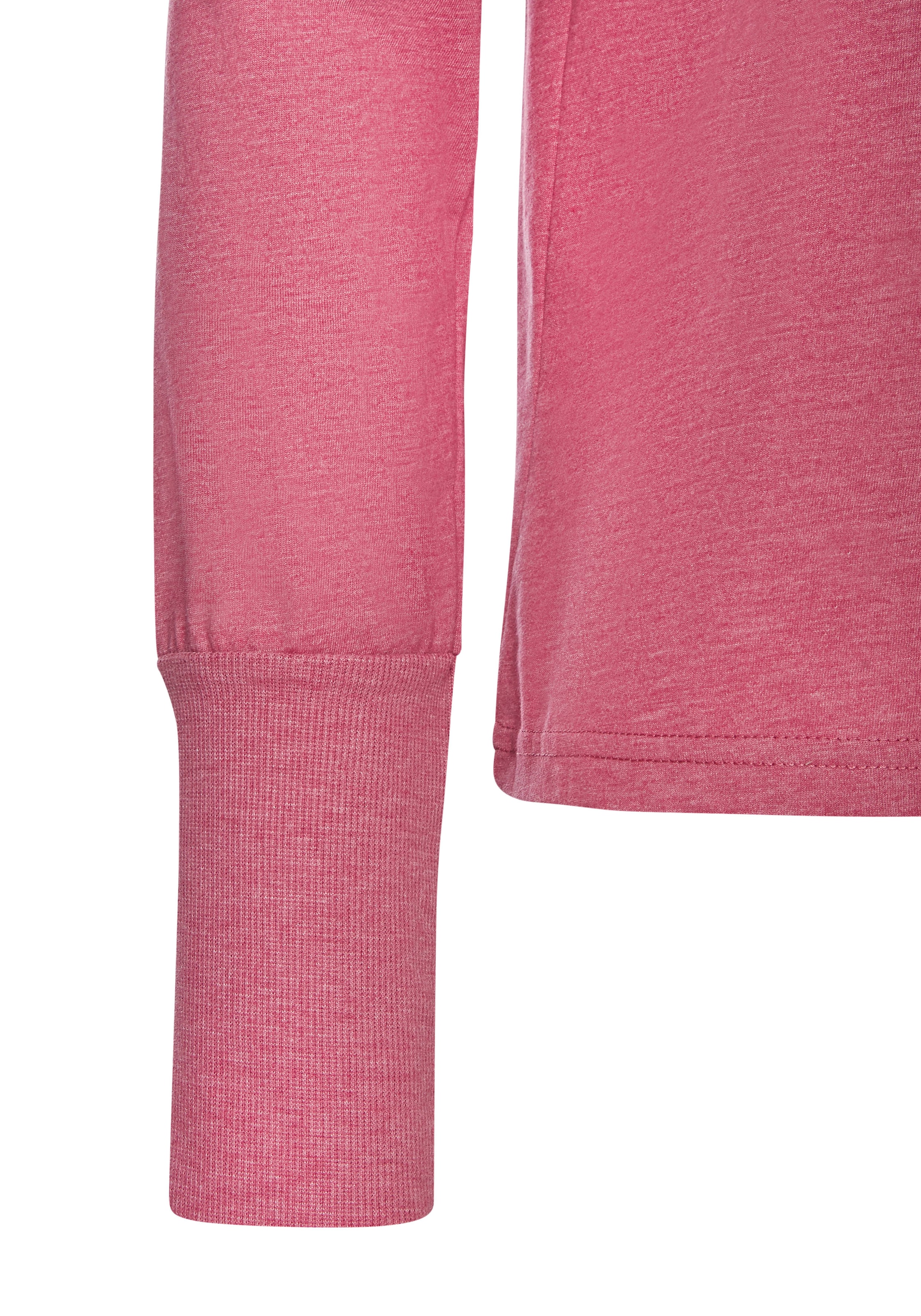 Elbsand Longsleeve »Ingrun«, mit Logodruck vorne, Langarmshirt aus Baumwoll-Mix, sportlich-casual